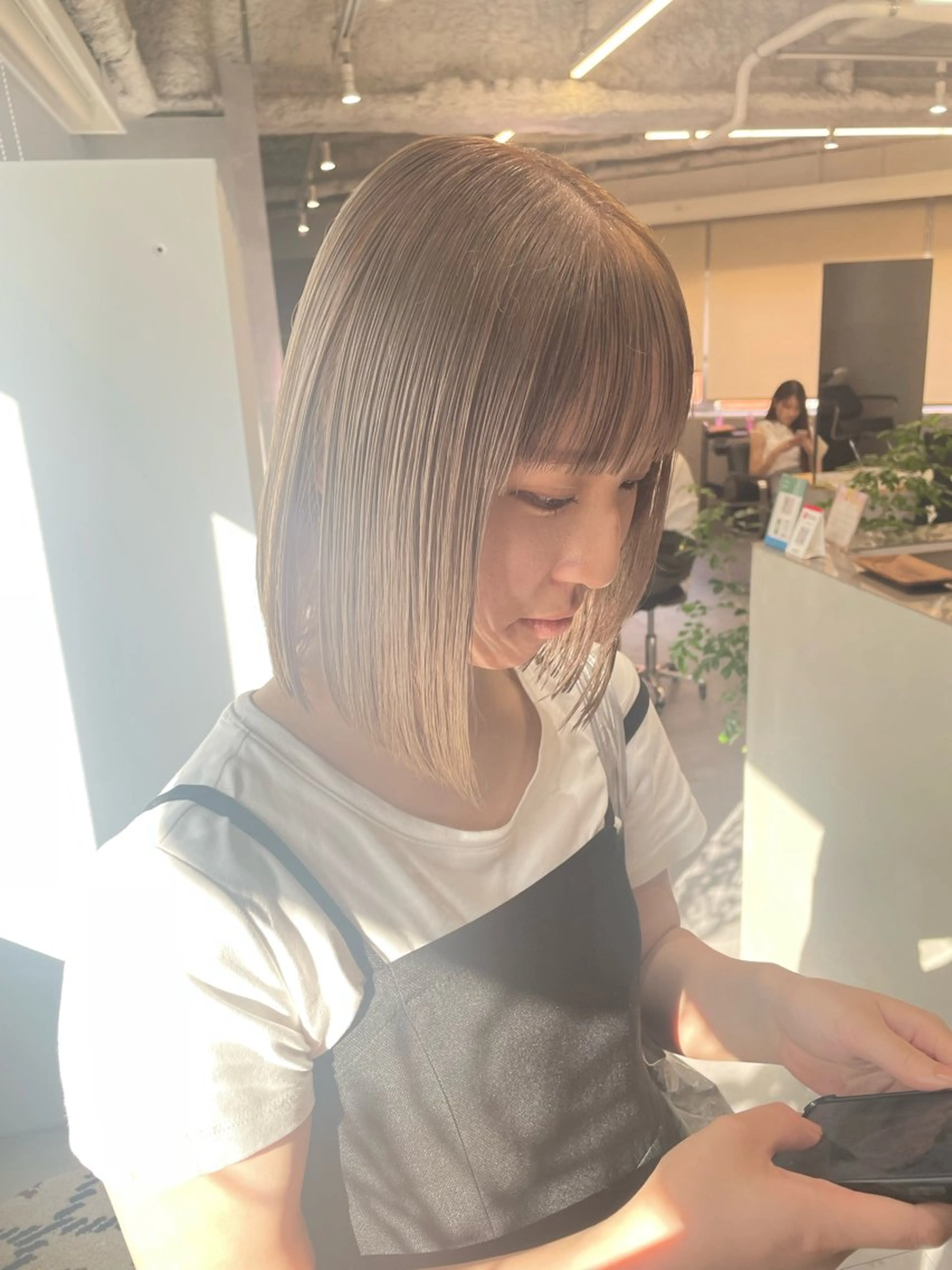 ミディアム yui/ layer cutのヘアスタイル