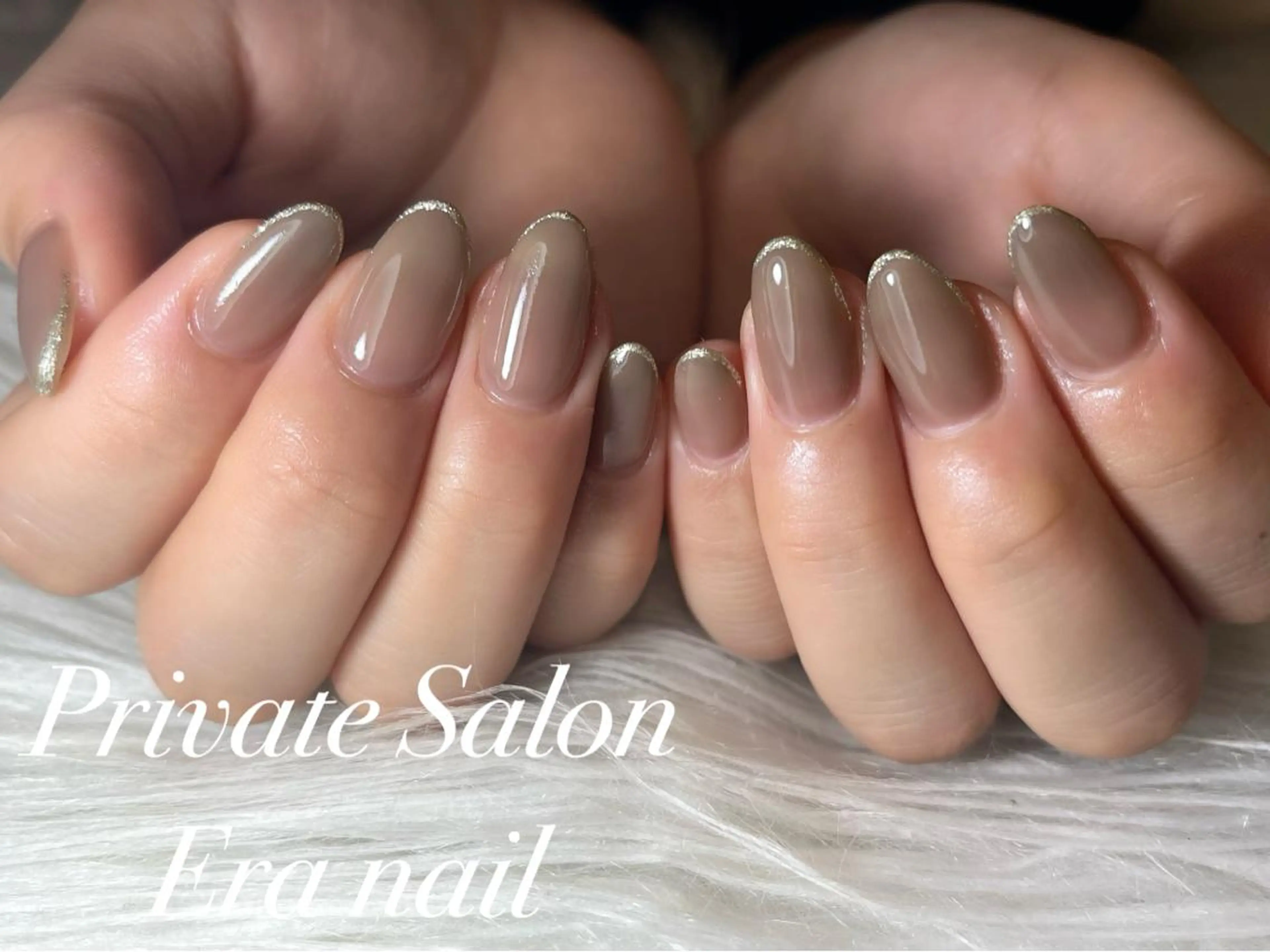 ネイル ラメ(グリッター) ワンカラーネイル ハンドネイル Era nailのネイルデザイン