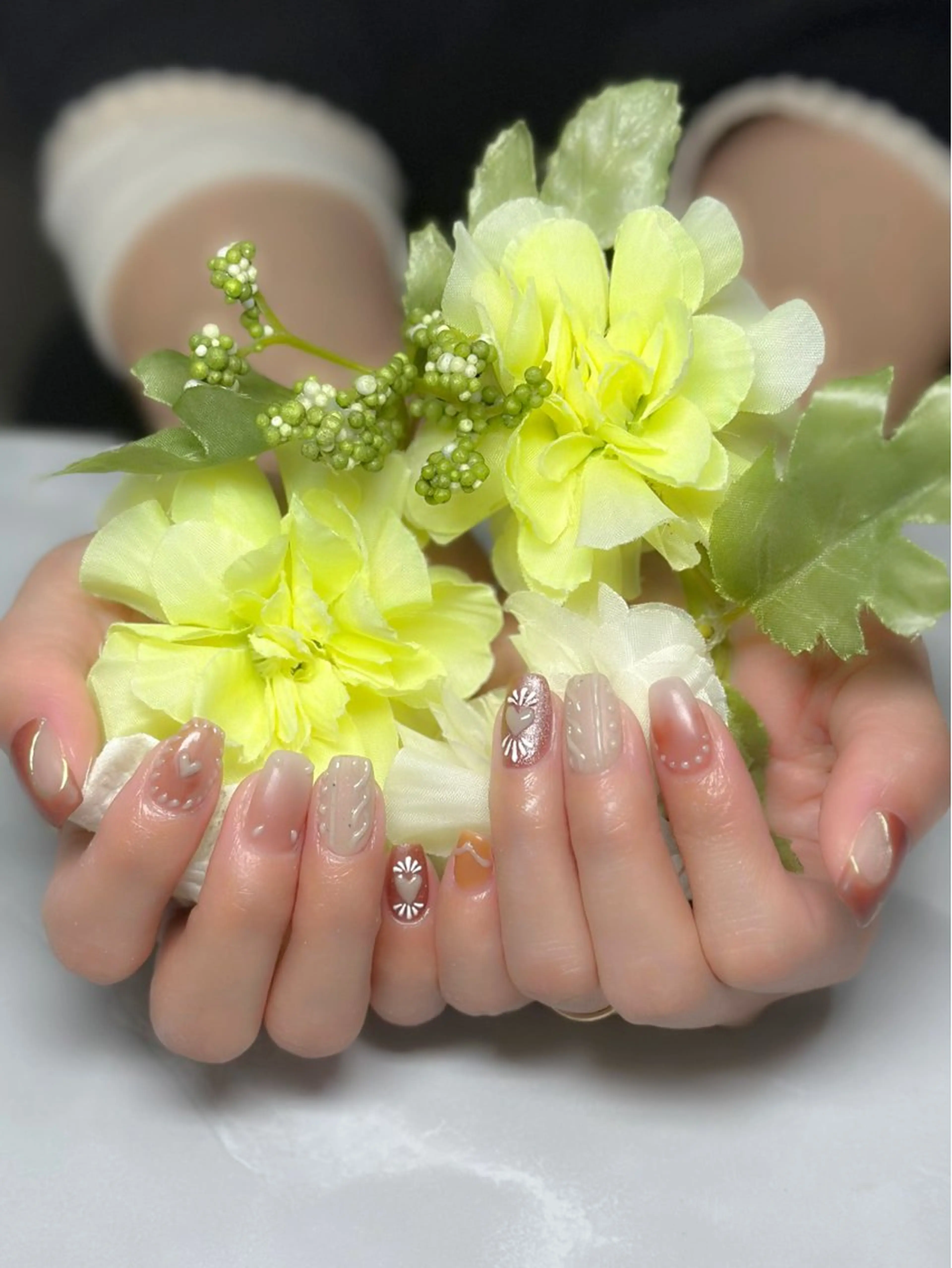 ネイル 持ち込み nyasu nailのネイルデザイン