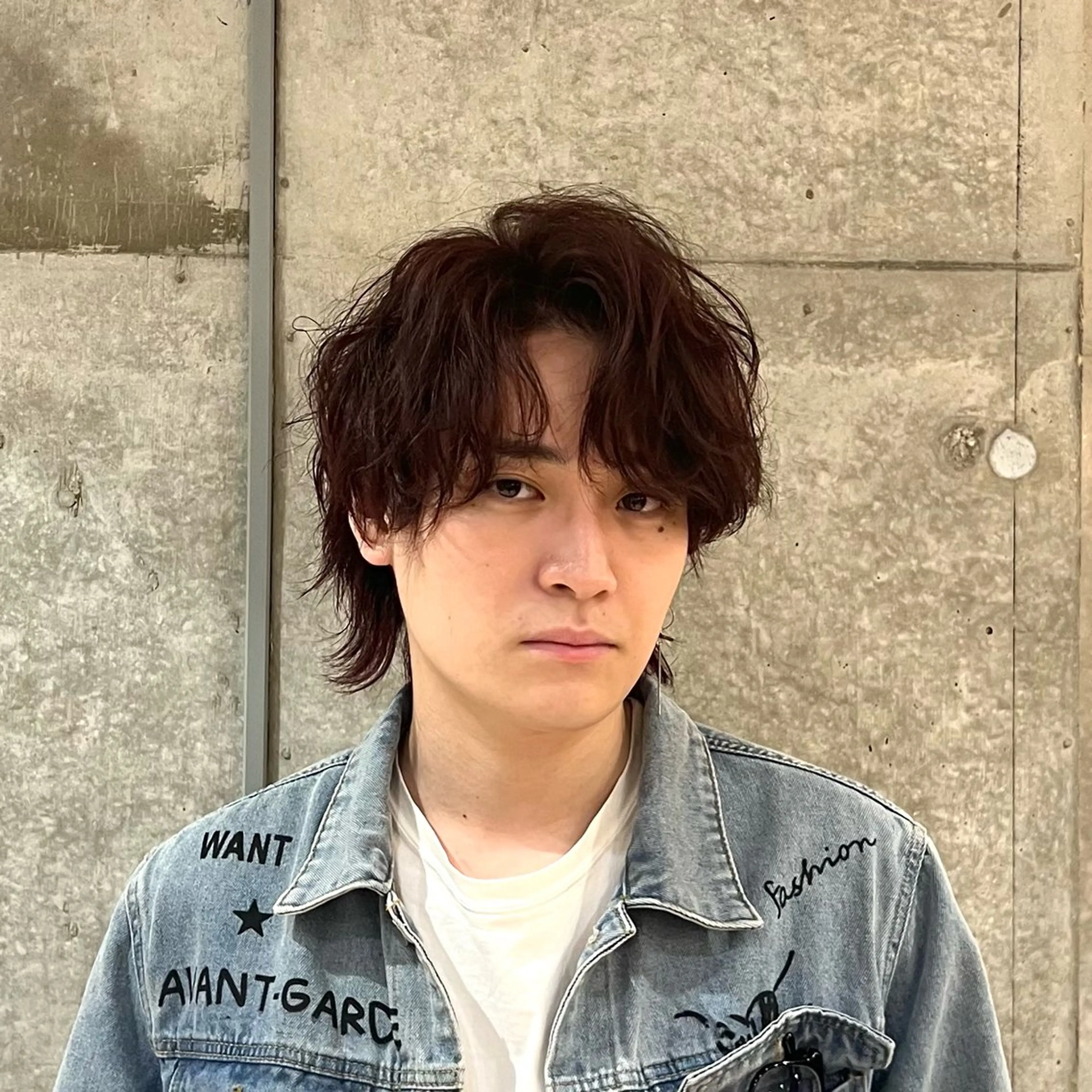 メンズ ツーブロック メンズウルフカット ウルフカット カット BLESS【ブレス】men's西葛西店所属・菊地 鈴のヘアスタイル