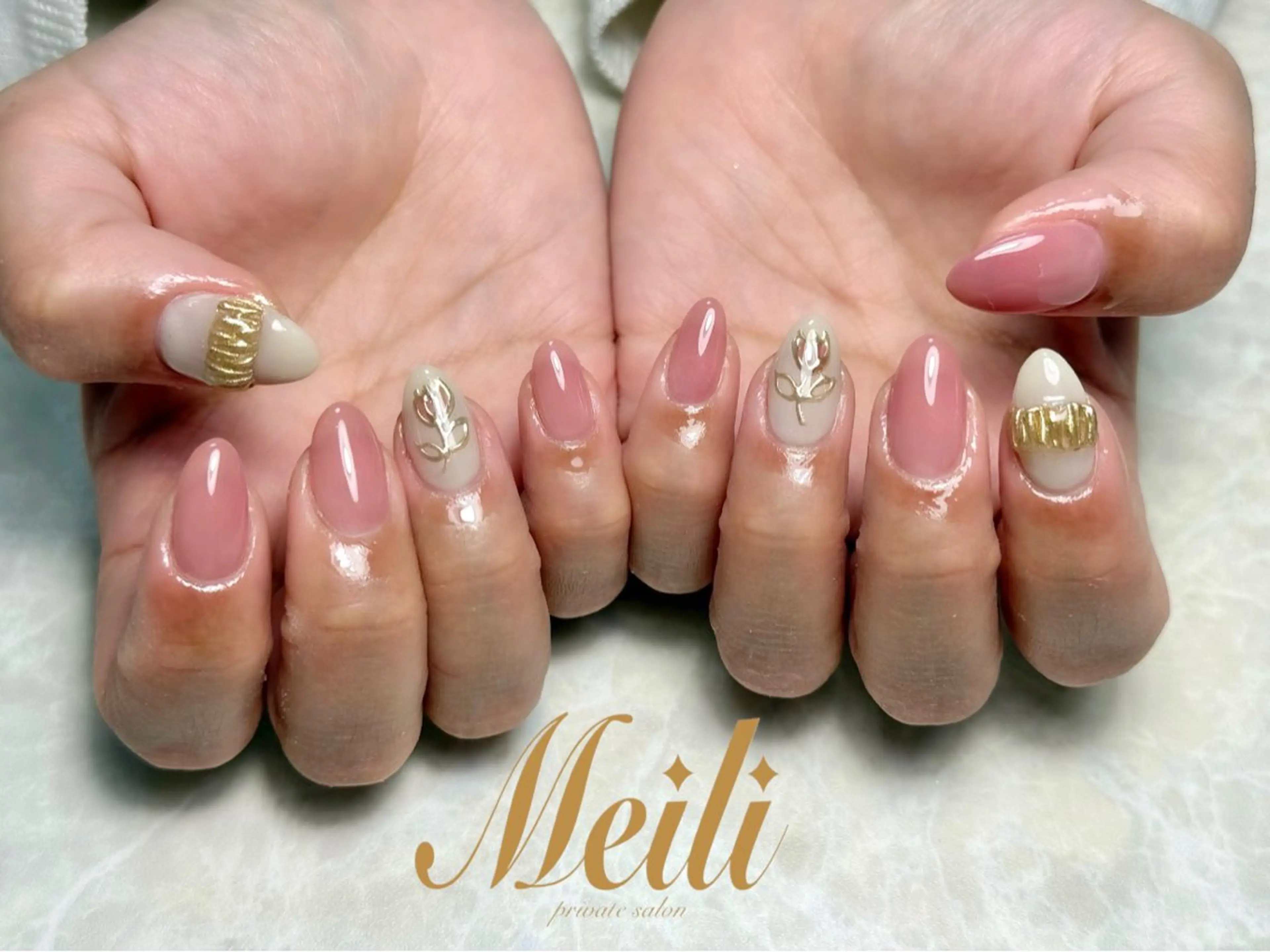 ネイル ハンドネイル private salon MEILI所属・ちゅるんネイル専門店 ✴︎MEILI✴︎のネイルデザイン