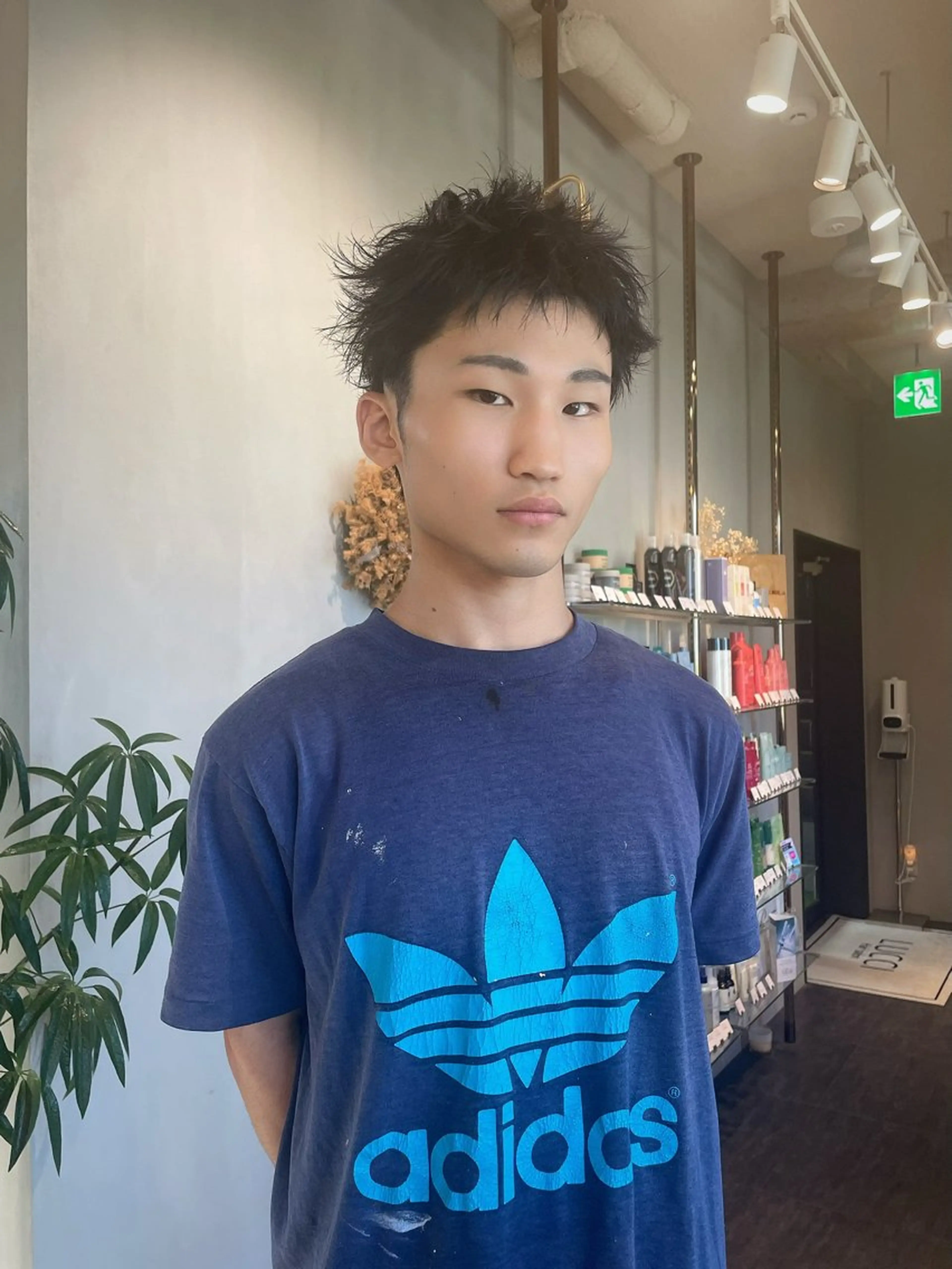 ショート メンズ メンズパーマ スパイキーショート ショートヘア カット LUCCI所属・森口 誠斗のヘアスタイル