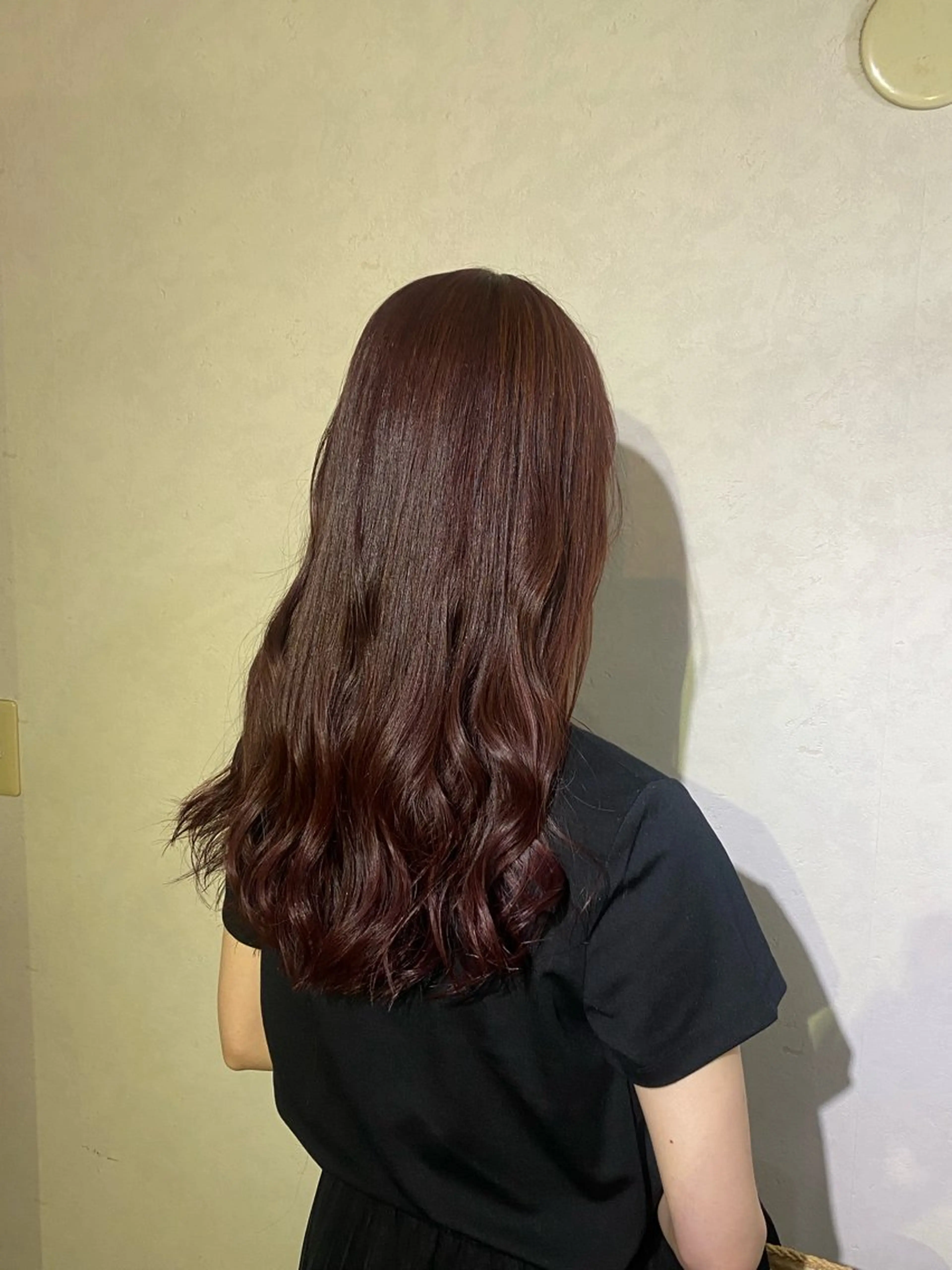 ロング カラー ブリーチカラーと、髪 質改善。HARUKAのヘアスタイル