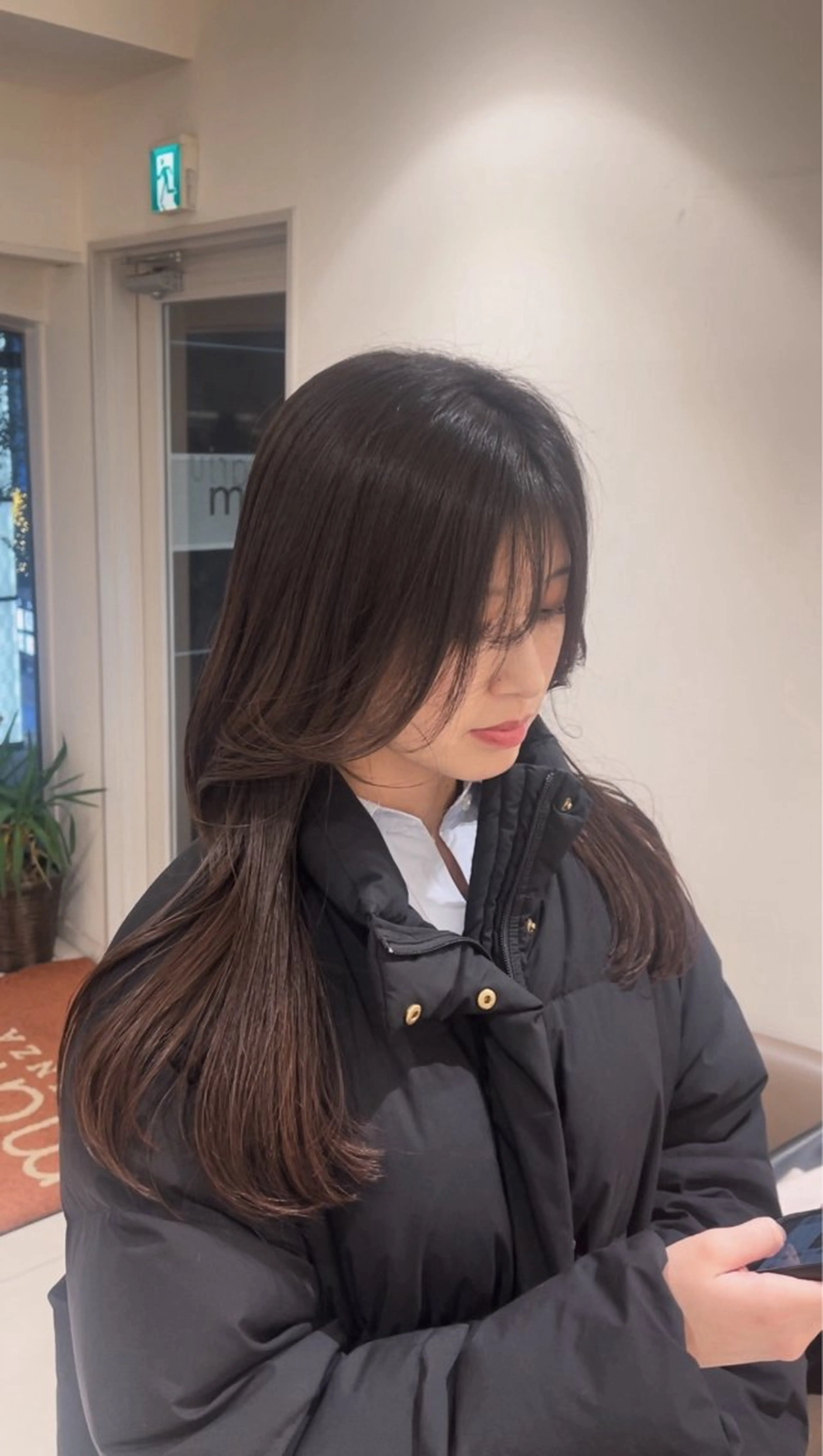 ロング カラー 💖大人韓国ヘア💖 韓国艶カラー【銀座】のヘアスタイル