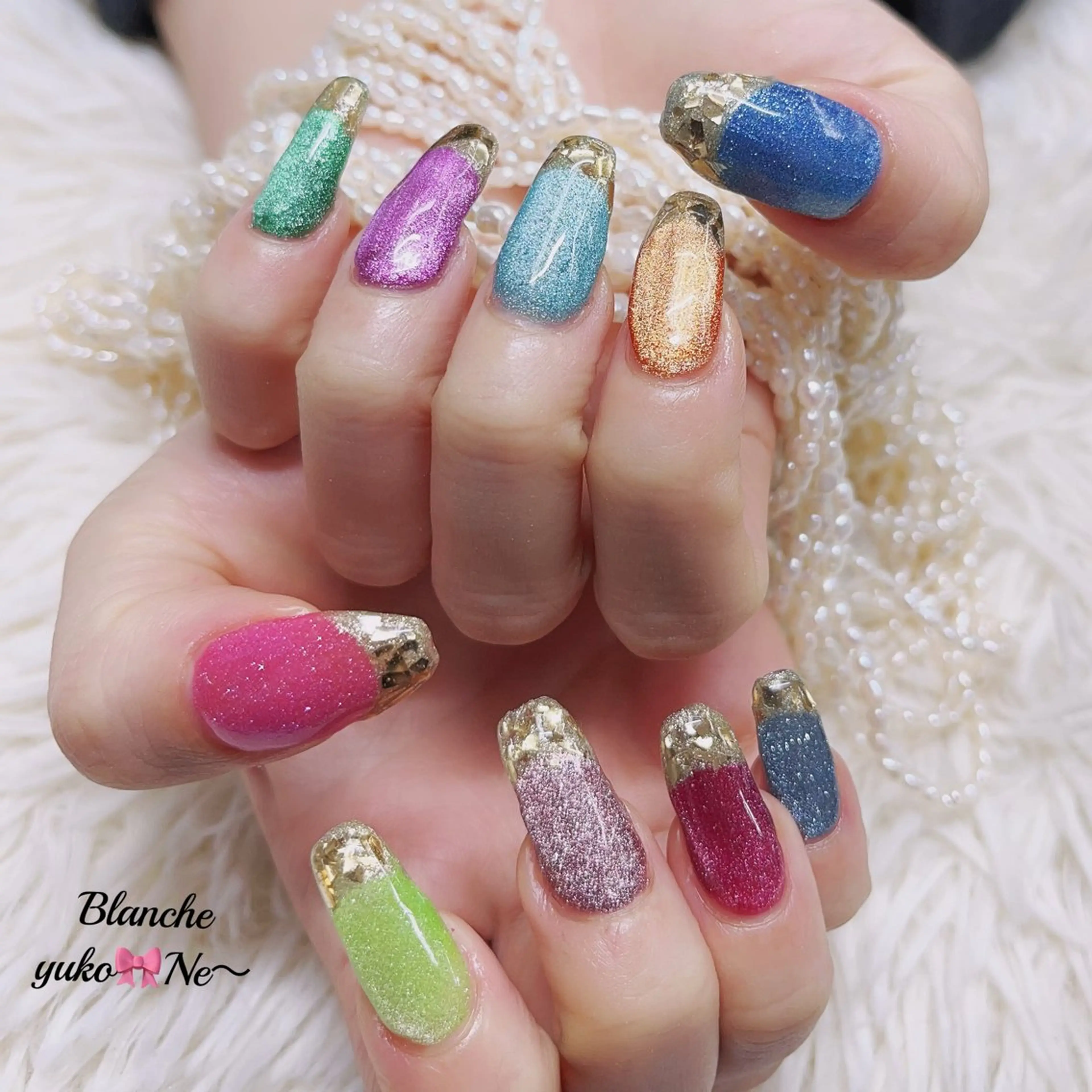 ネイル ハンドネイル ネイルサロン　Lian所属・Lian Yulilianのネイルデザイン