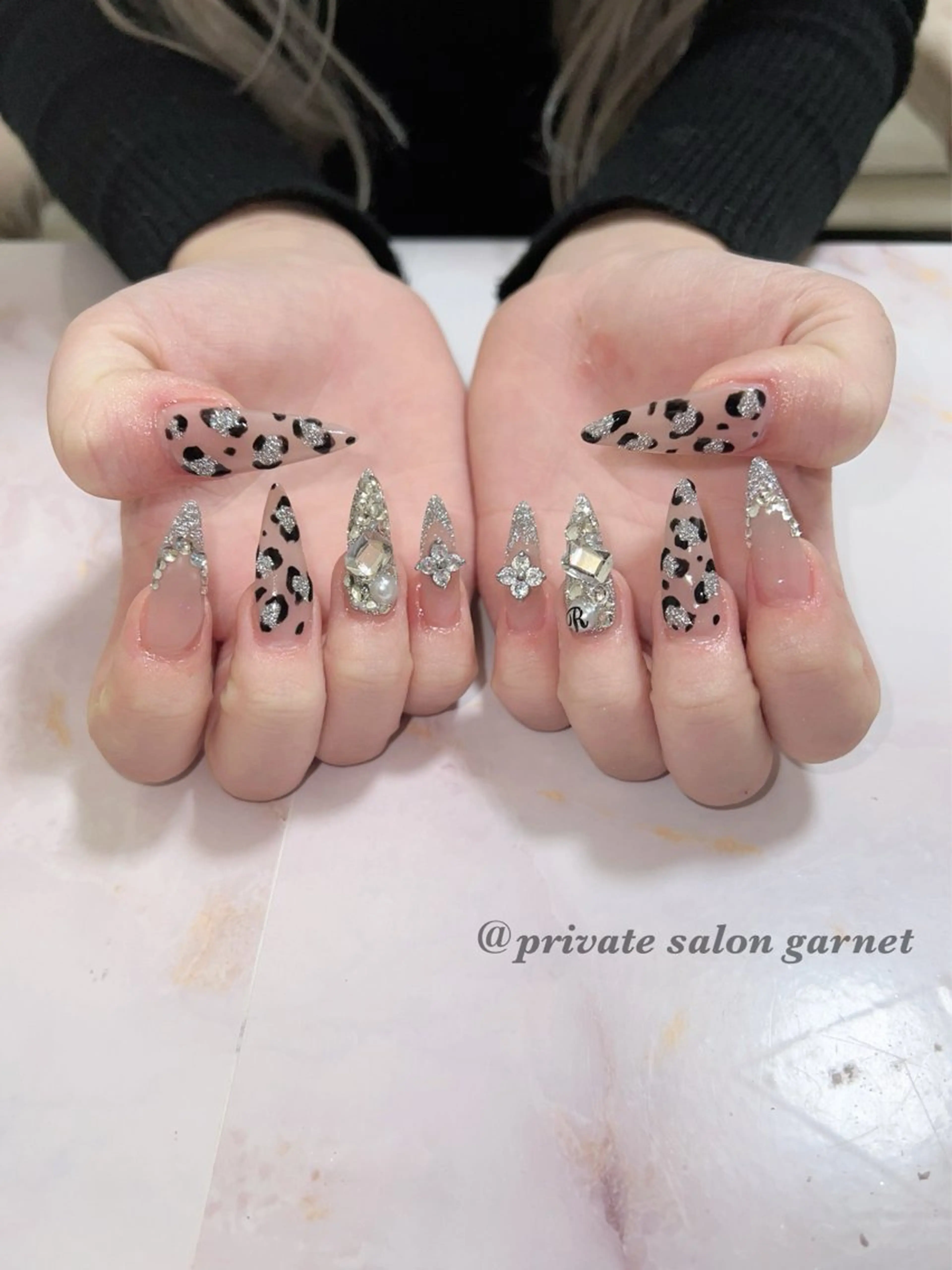 ネイル フレンチネイル ハンドネイル Garnet nailのネイルデザイン