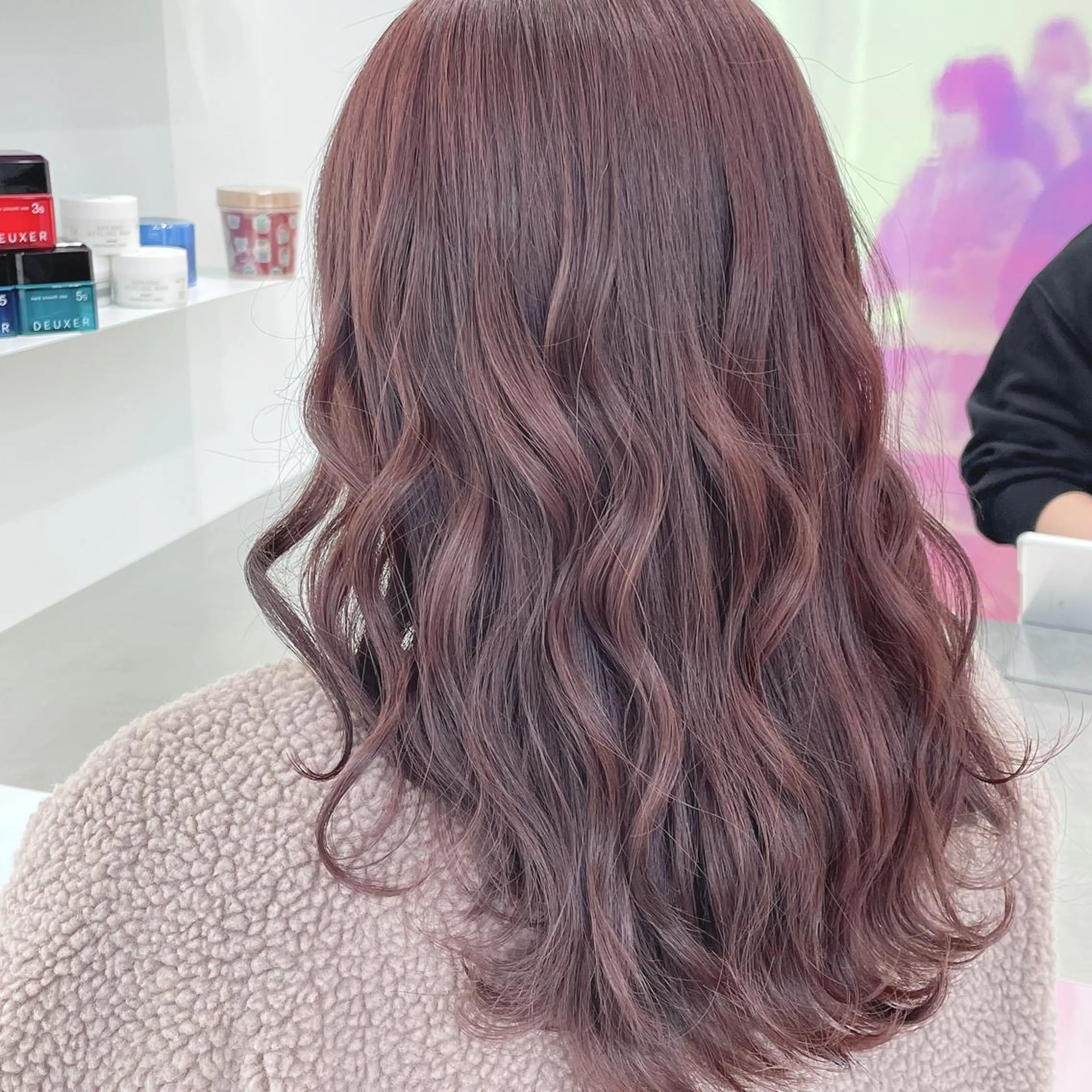 ロング 似合わせカット ヘアカラー トリートメント ヘッドスパ ヘアセット ❄️THEATER 透明感カラー❄️のヘアスタイル
