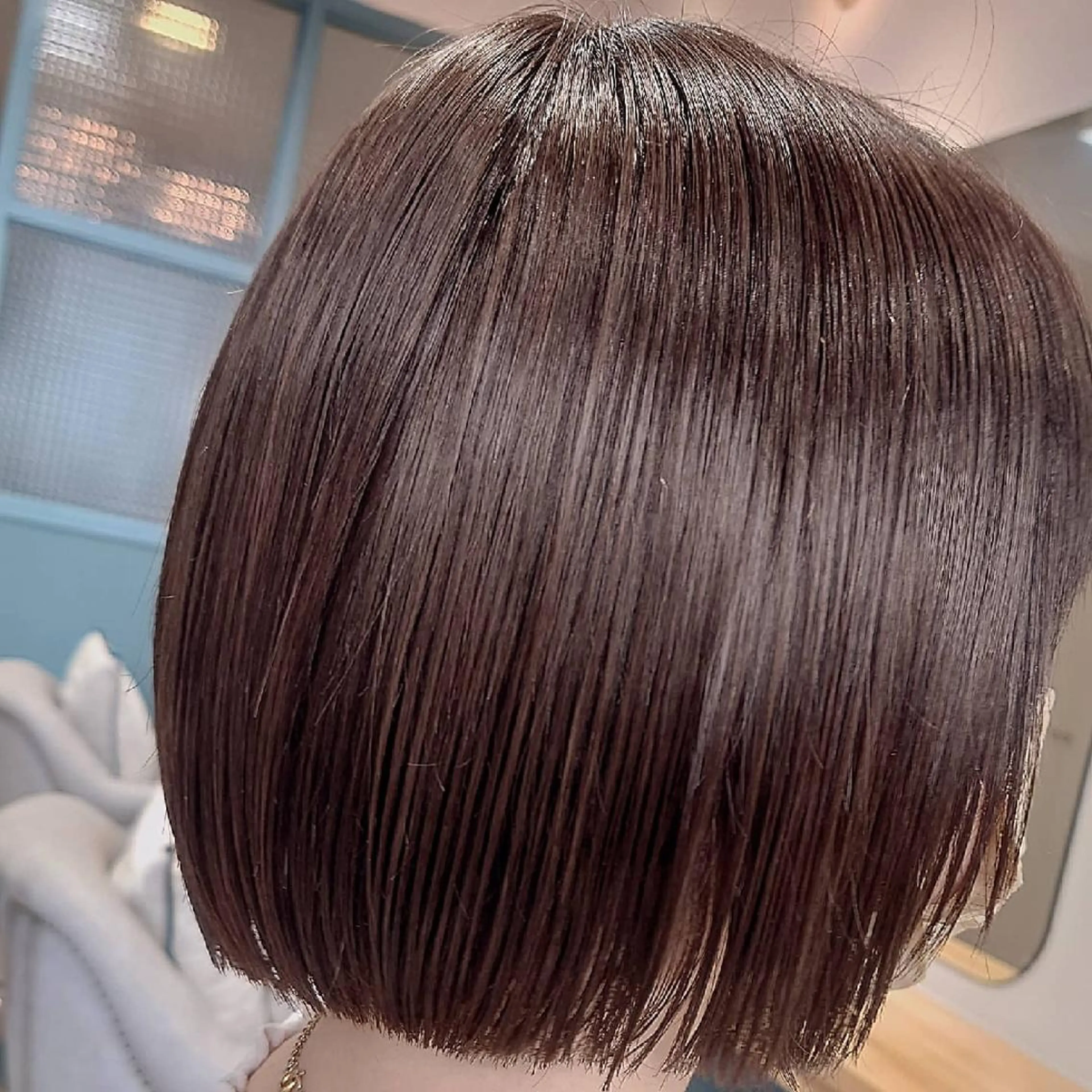 ショート カラー ボブ 外ハネヘア カット ヘアカラー CESLIONS祐天寺所属・田中将平【 サロンマネージャー】のヘアスタイル