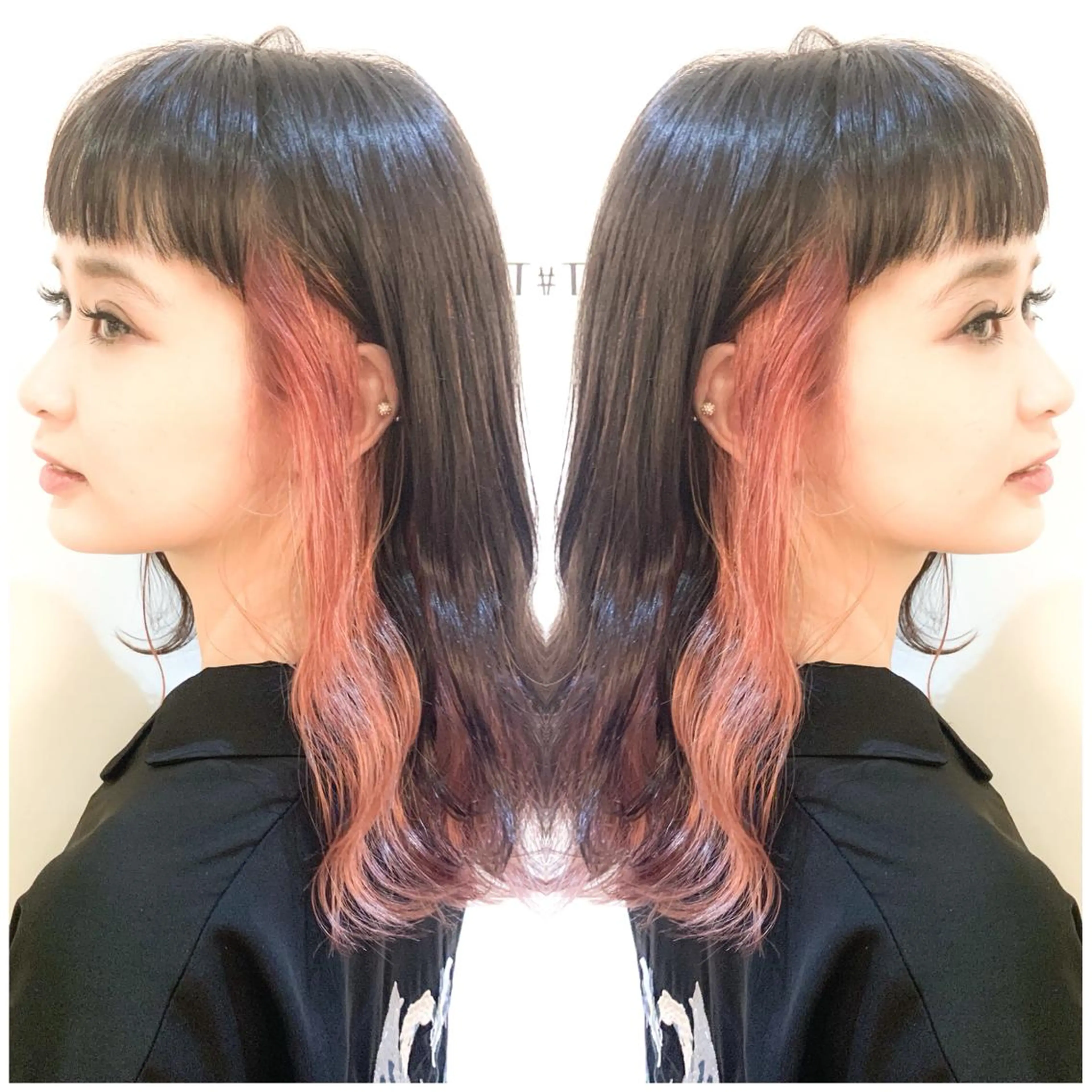 ロング ヘアカラー トリートメント HAIR WORKS HELM所属・ショート✨ボブ✨代表 新田見美仁のヘアスタイル