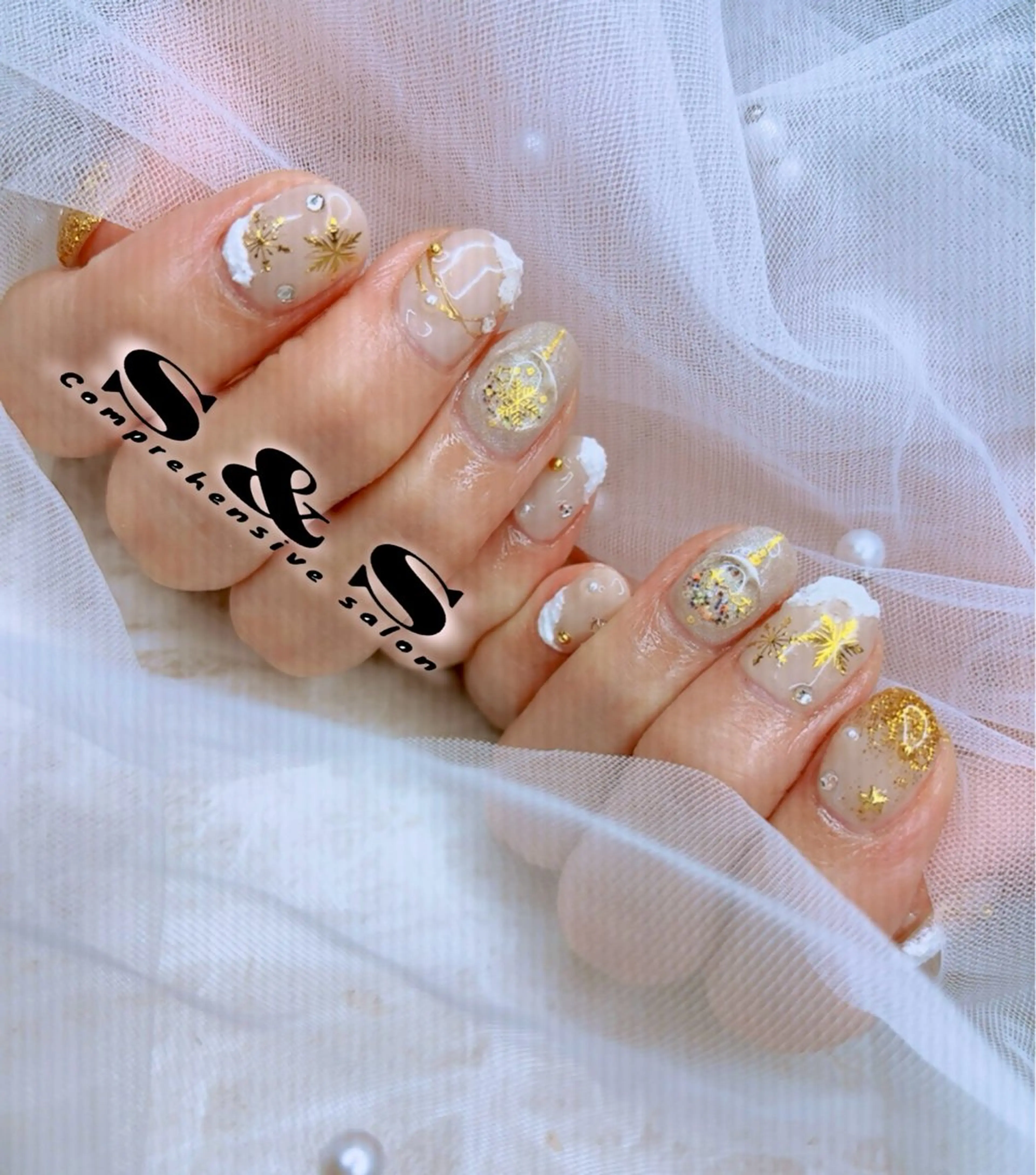 ネイル 長さ出し メンズネイル 持ち込み S&S 村田小百合のネイルデザイン