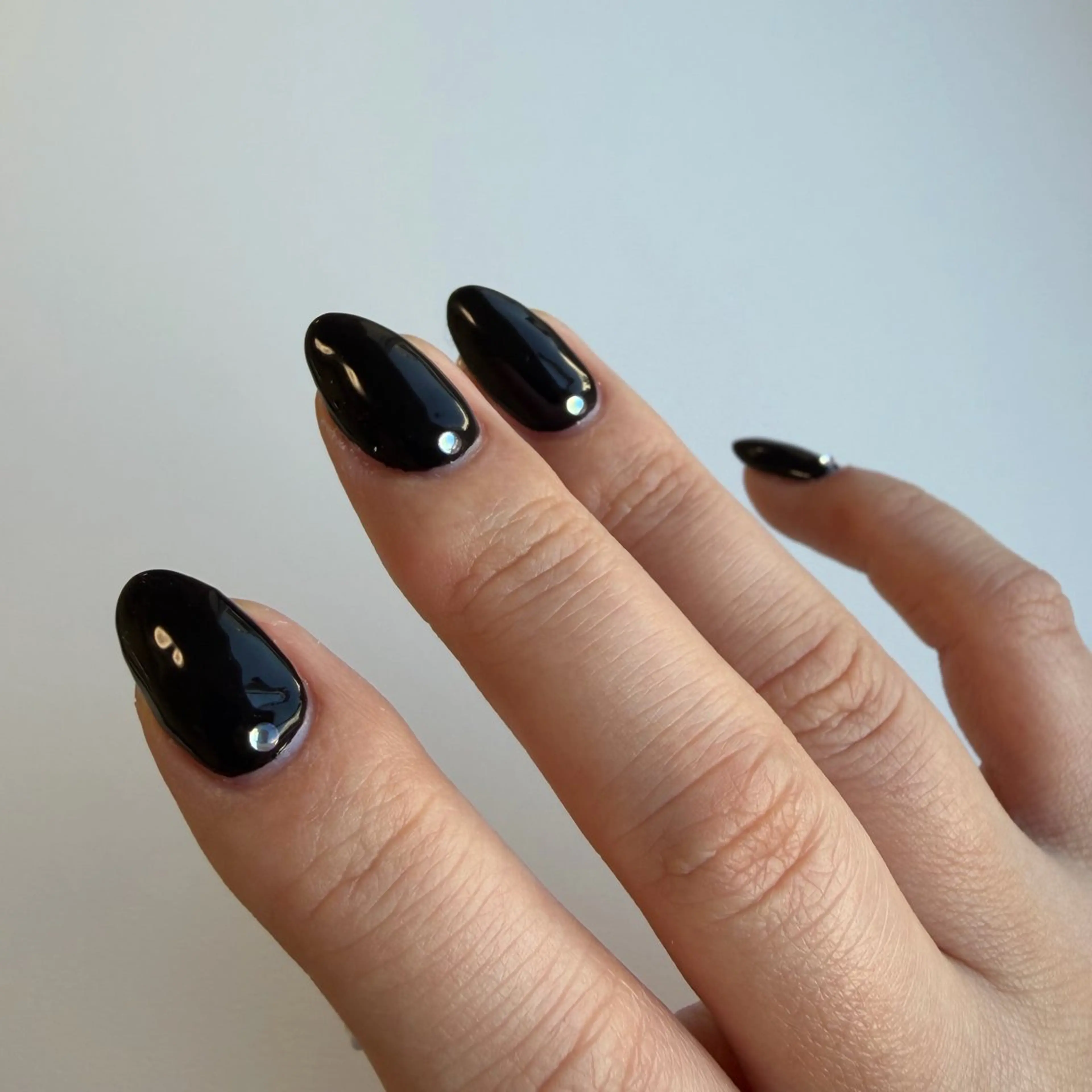 ぱきっと濃いワンカラー【オフなし】※自爪のみ◎亀裂補強/長さだし不可の写真