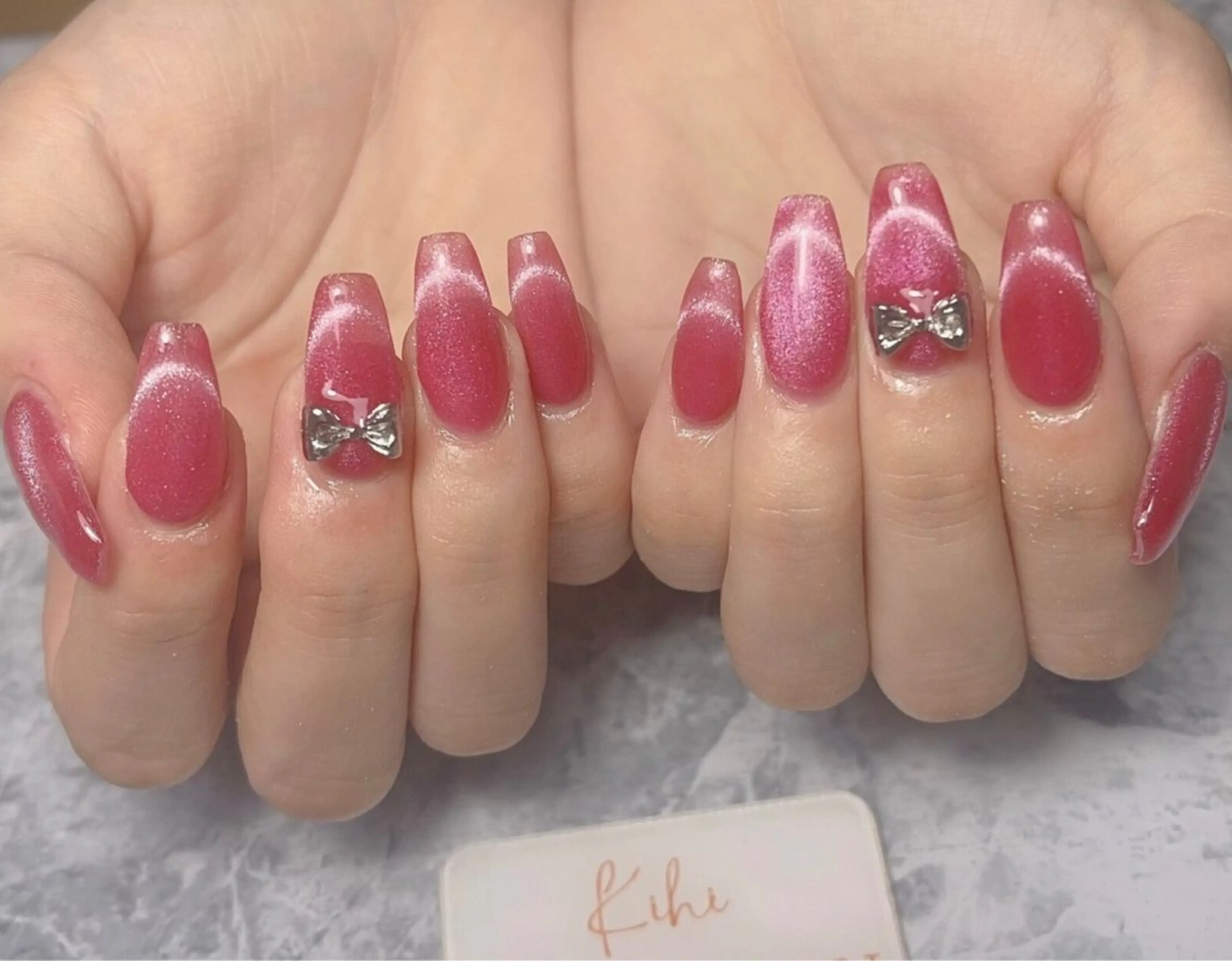 ネイル アートネイル フレンチネイル ジェルネイル グラデーション 韓国ネイル 村中 ハナのネイルデザイン