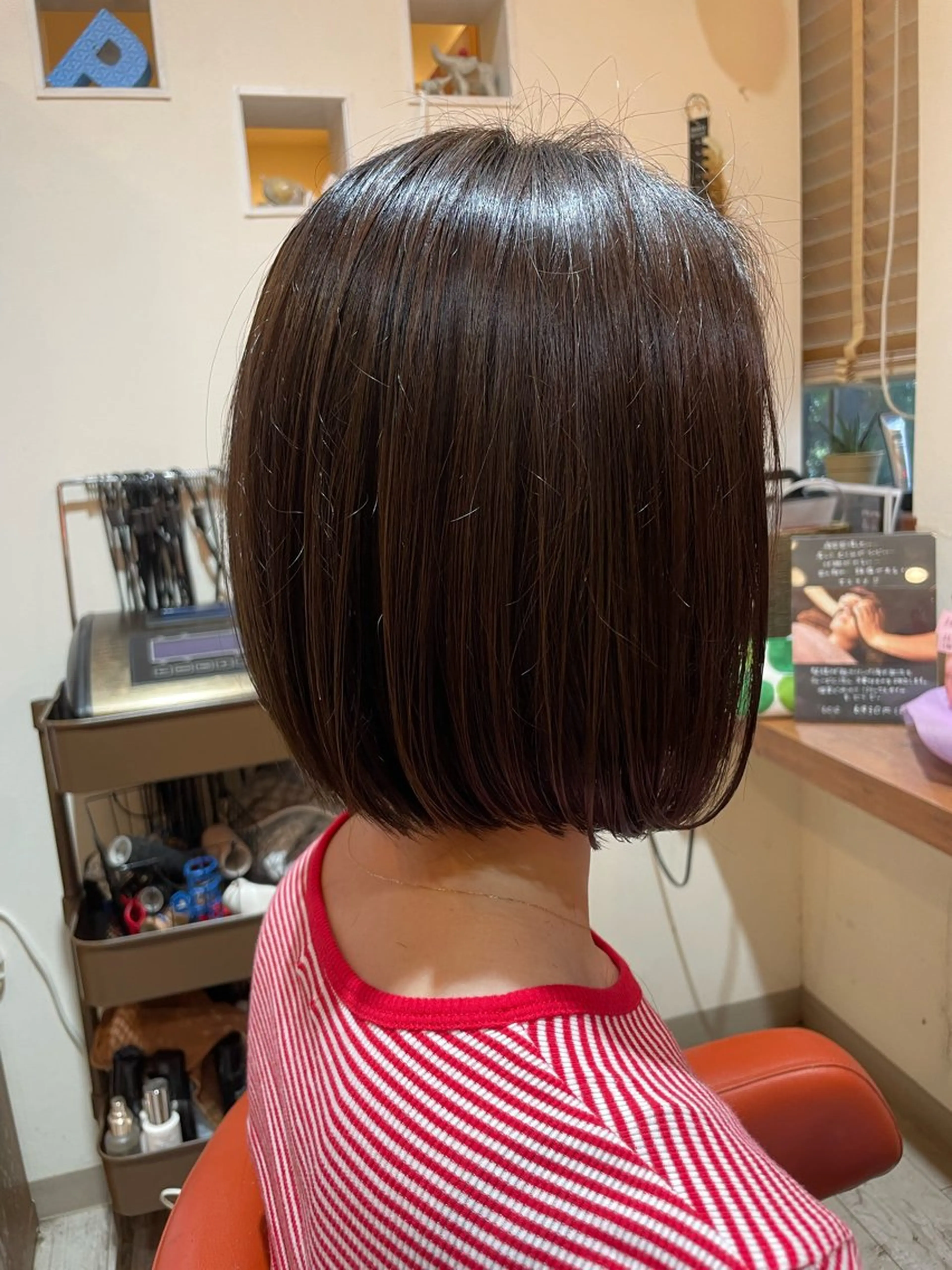 ショート ショートボブ ボブ ショートヘア 齋藤 美幸のヘアスタイル