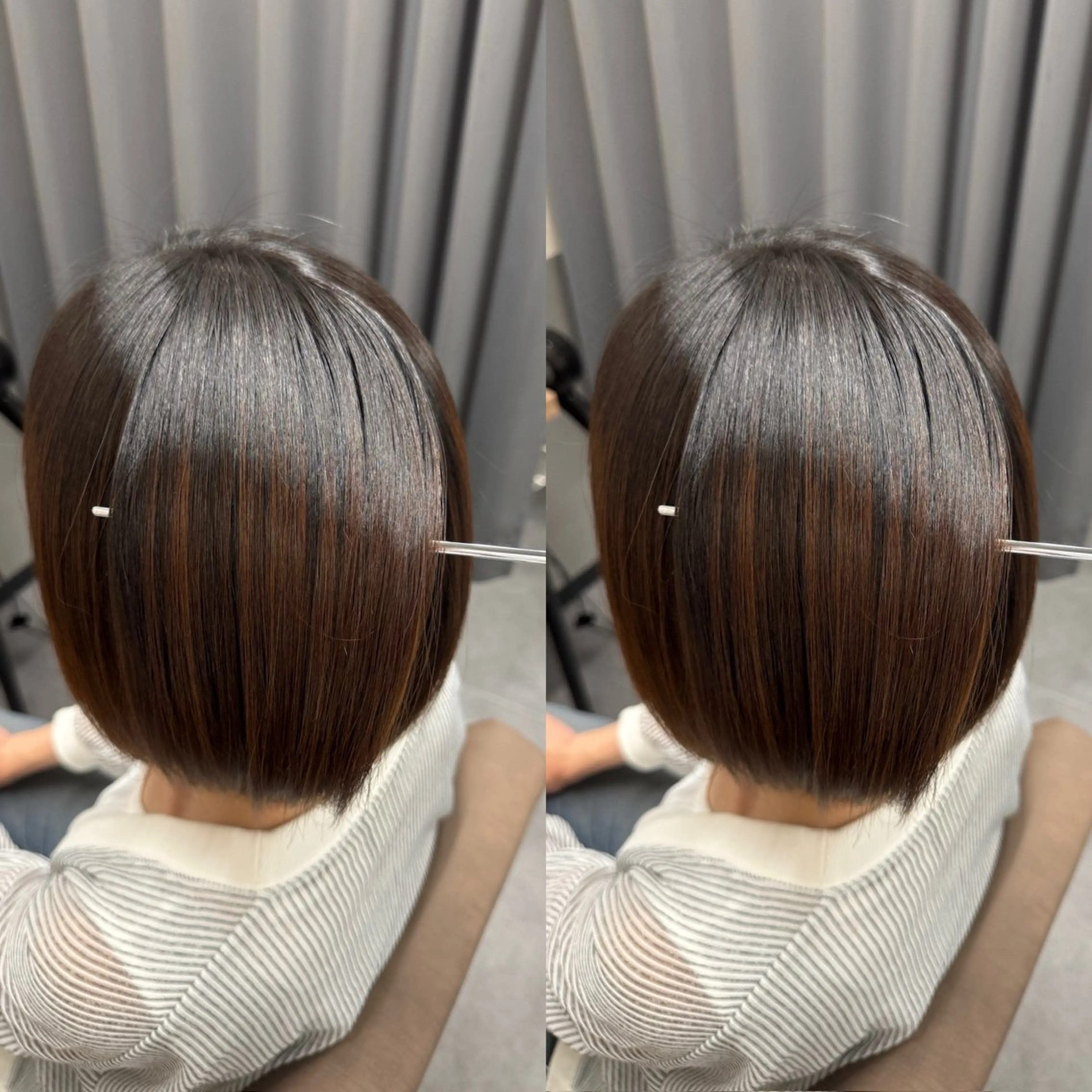 ミディアム カット 縮毛矯正 トリートメント TELAHAIR 副店長 YUTOのヘアスタイル