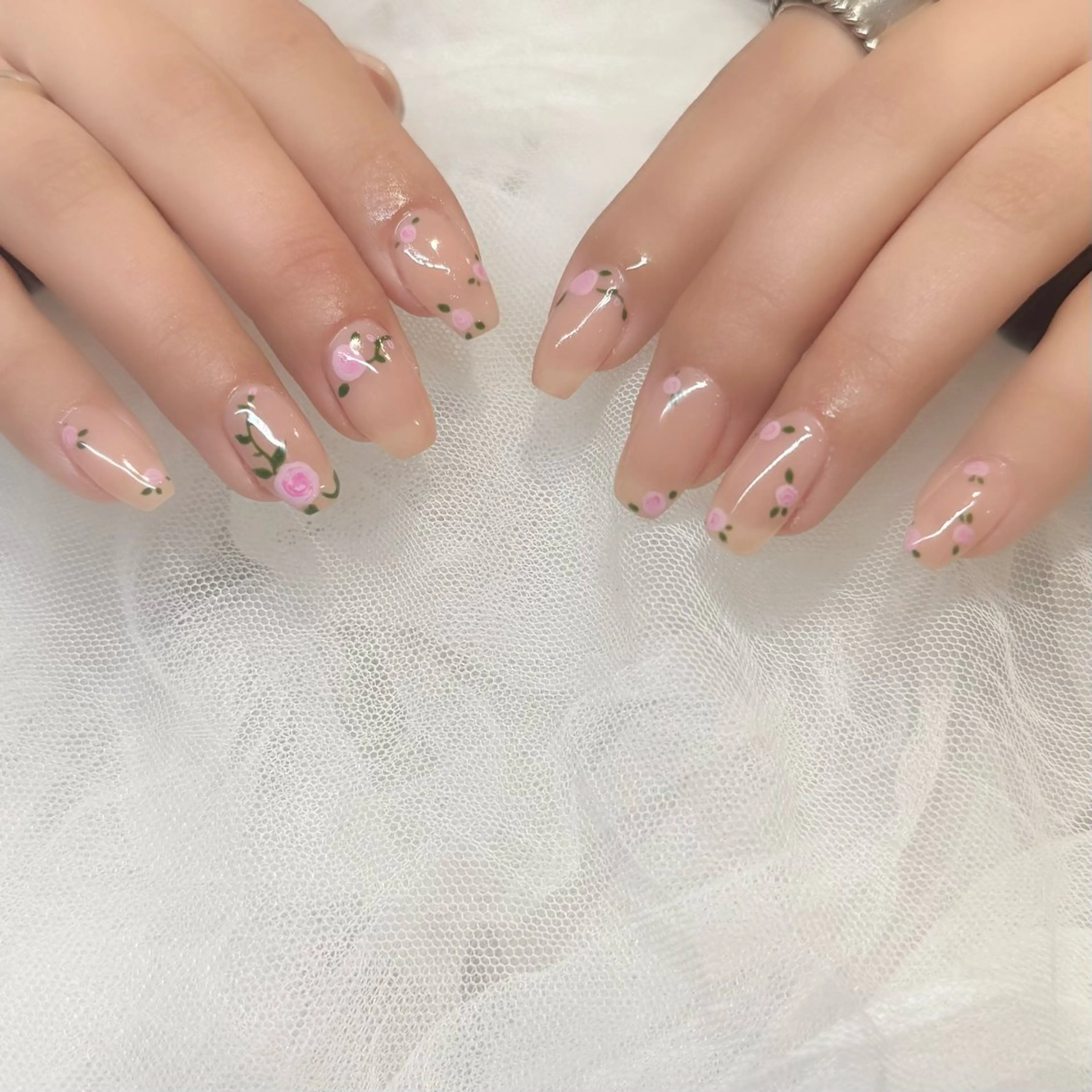 ネイル ハンドネイル 新井 ひなののネイルデザイン