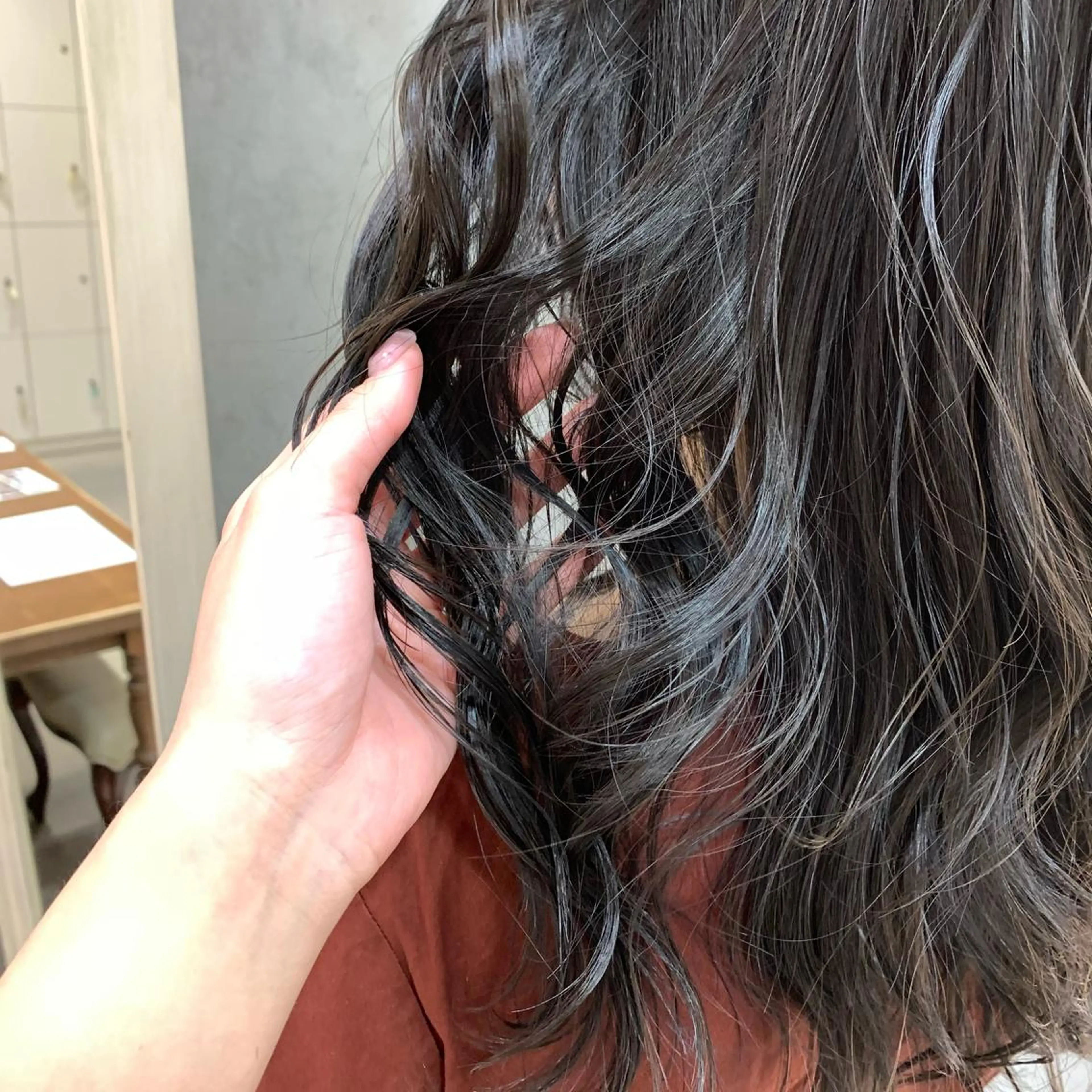 ロング ヘアカラー トリートメント サソウ ユリエ🥥のヘアスタイル