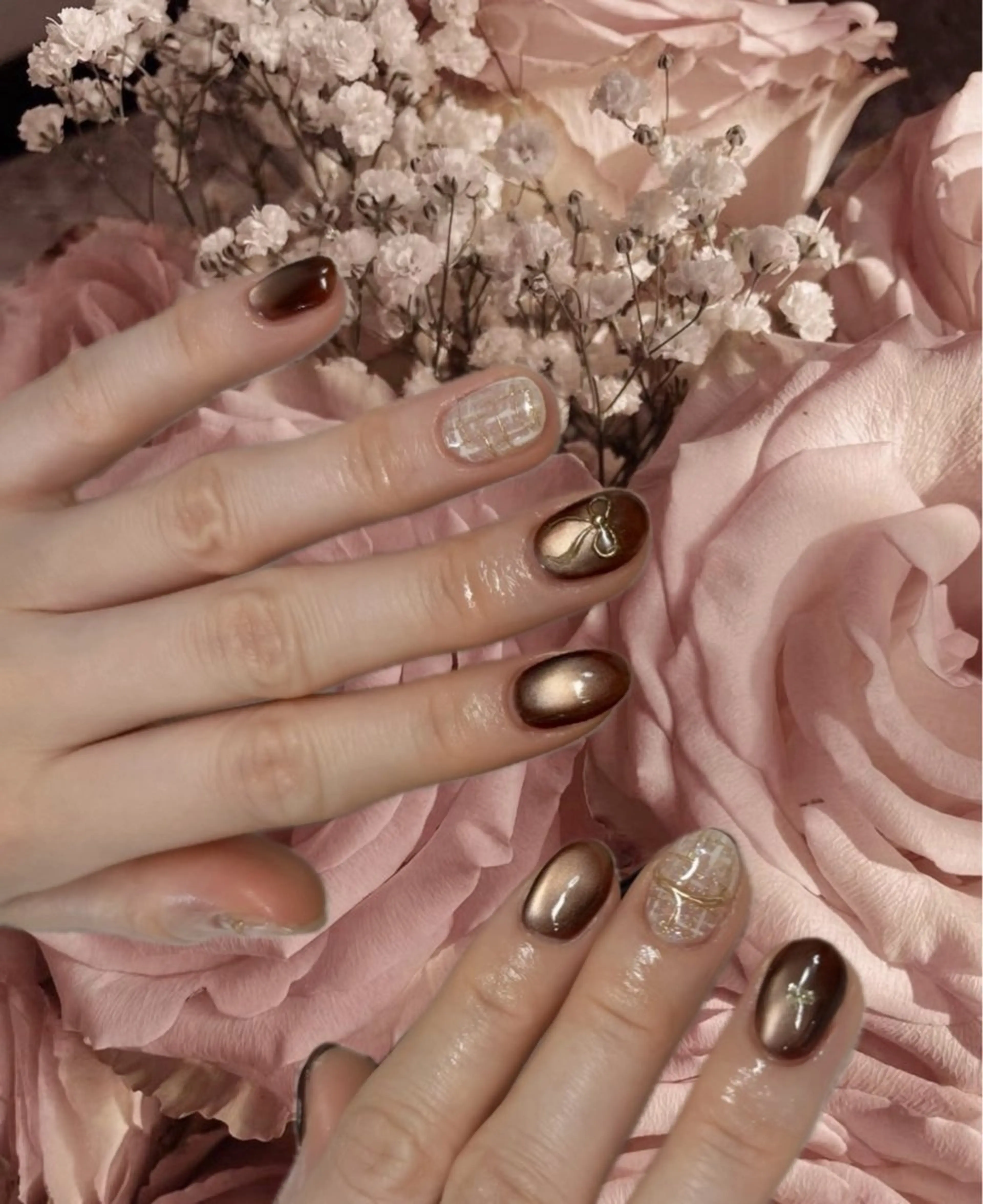 ネイル ハンドネイル Bitty／ SENA⋆˙⟡ —のネイルデザイン