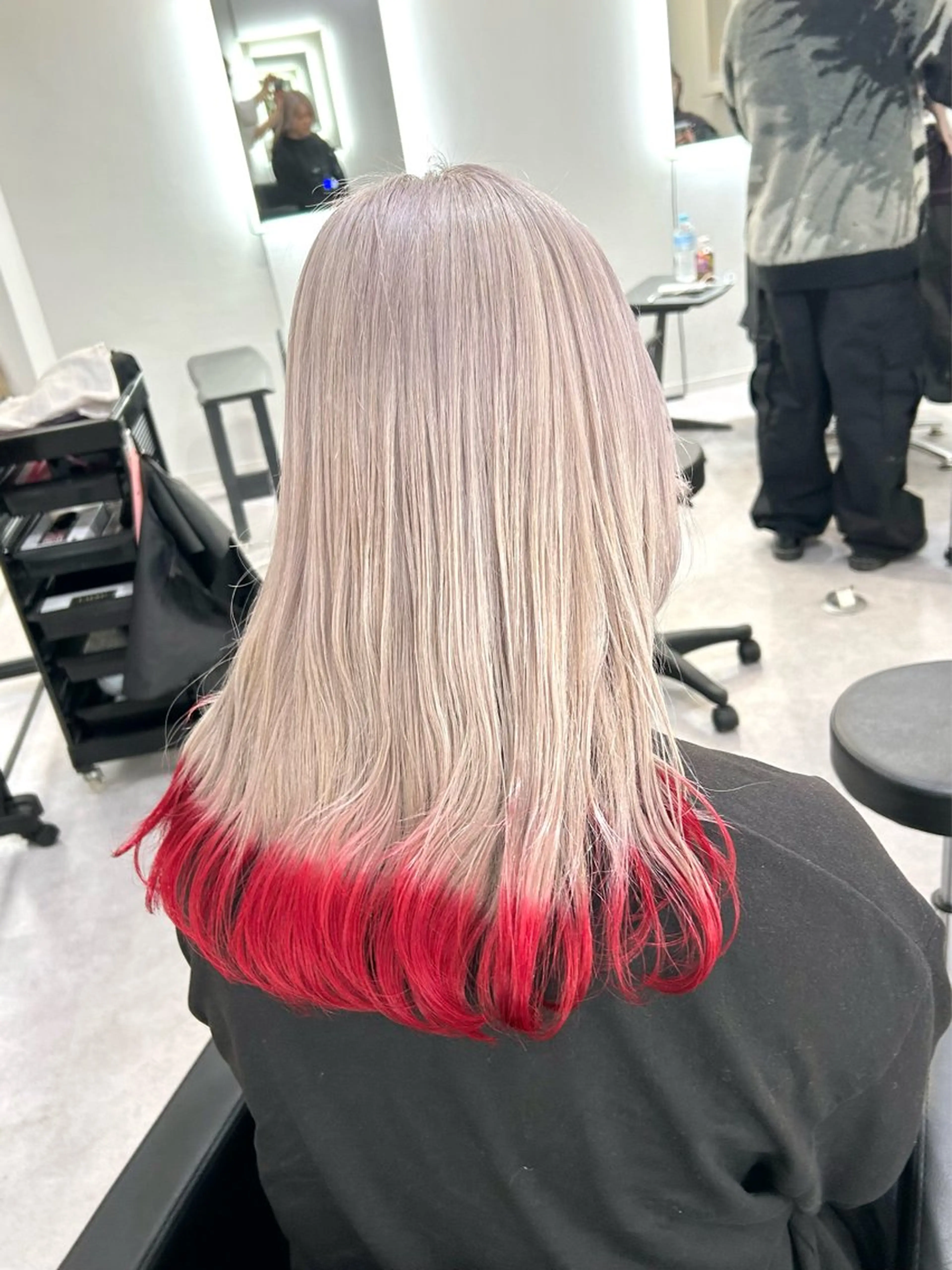 ロング カラー ブリーチ Cielro【 シェイロ 】所属・Cielro/ダブル カラー/西田咲希のヘアスタイル