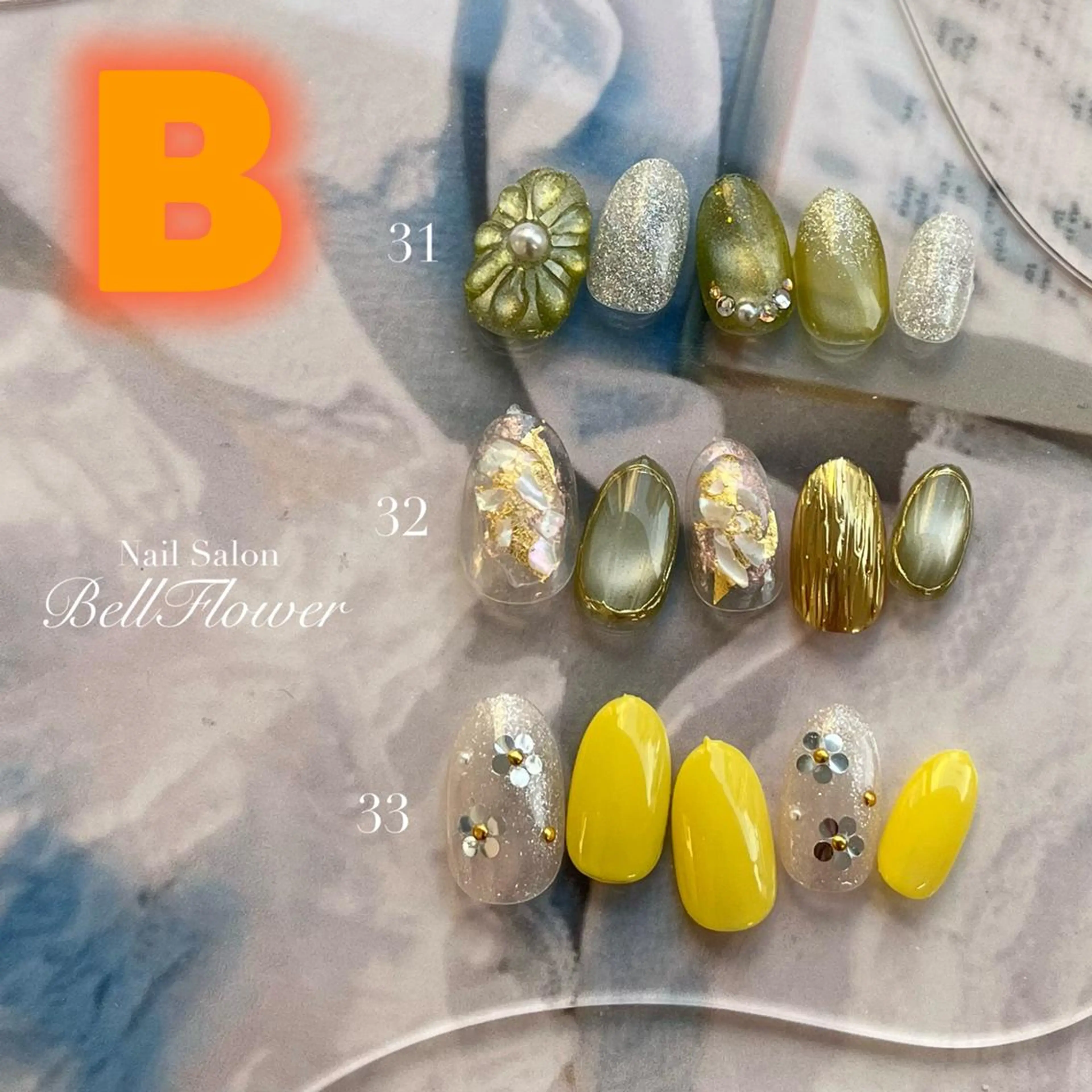 ネイル ハンドネイル BellFlower Kyokoのネイルデザイン