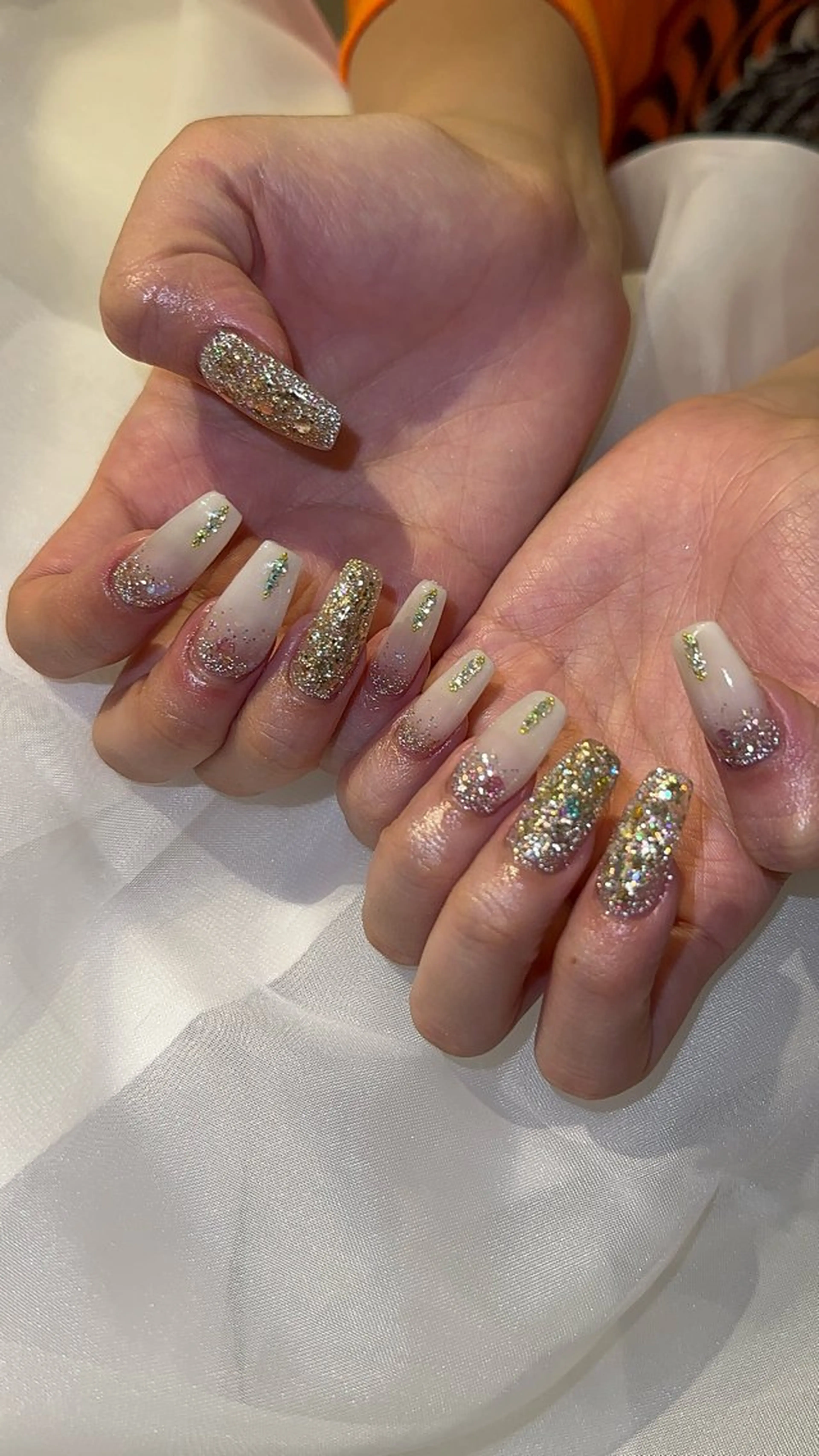 ネイル フラッシュネイル ハンドネイル めそぴ ネイルのネイルデザイン