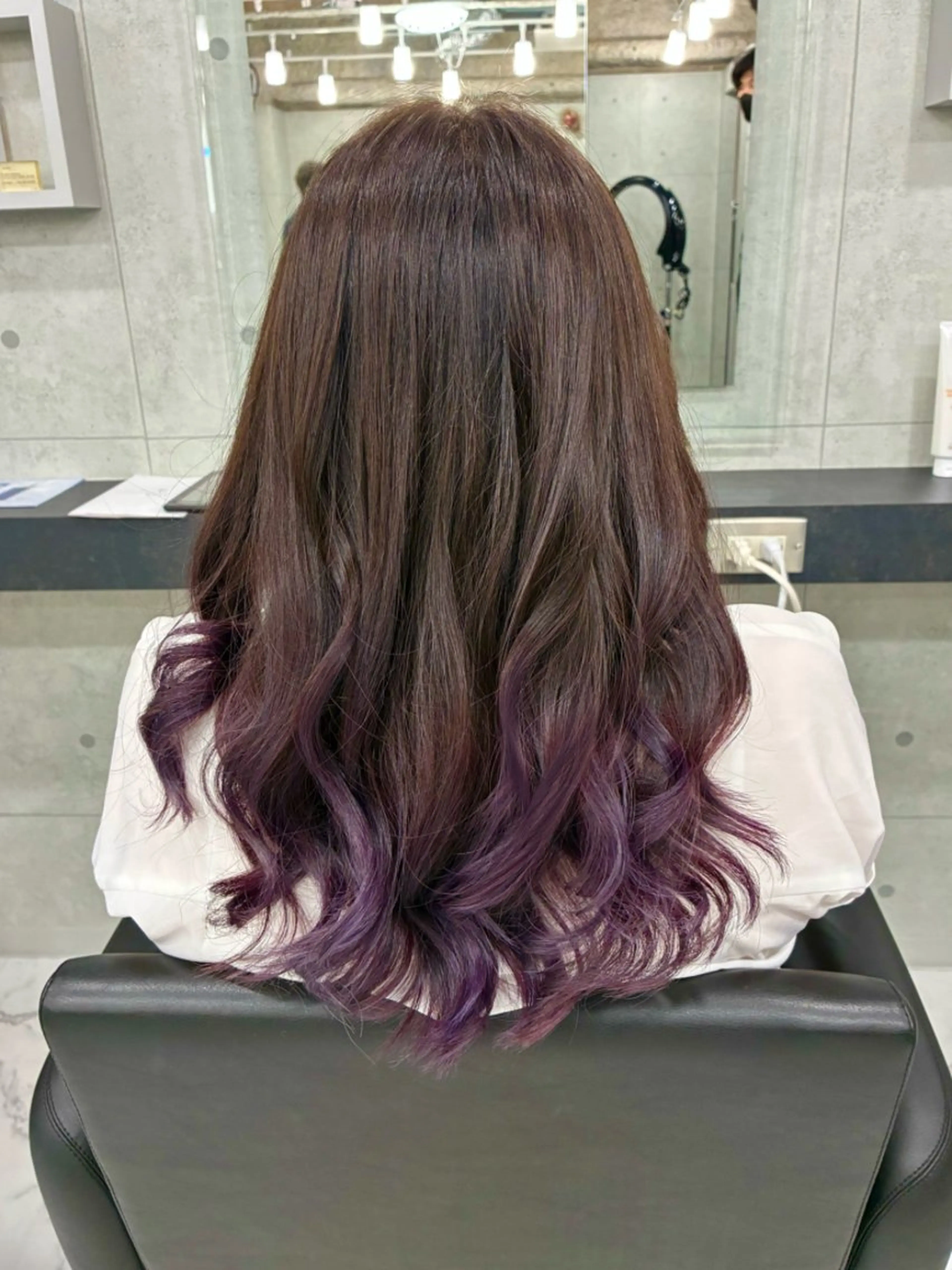 ロング カラー ヘアアレンジ ブリーチ カット ヘアカラー トリートメント Endearing所属・Endearing 北澤那未🌟銀座のヘアスタイル