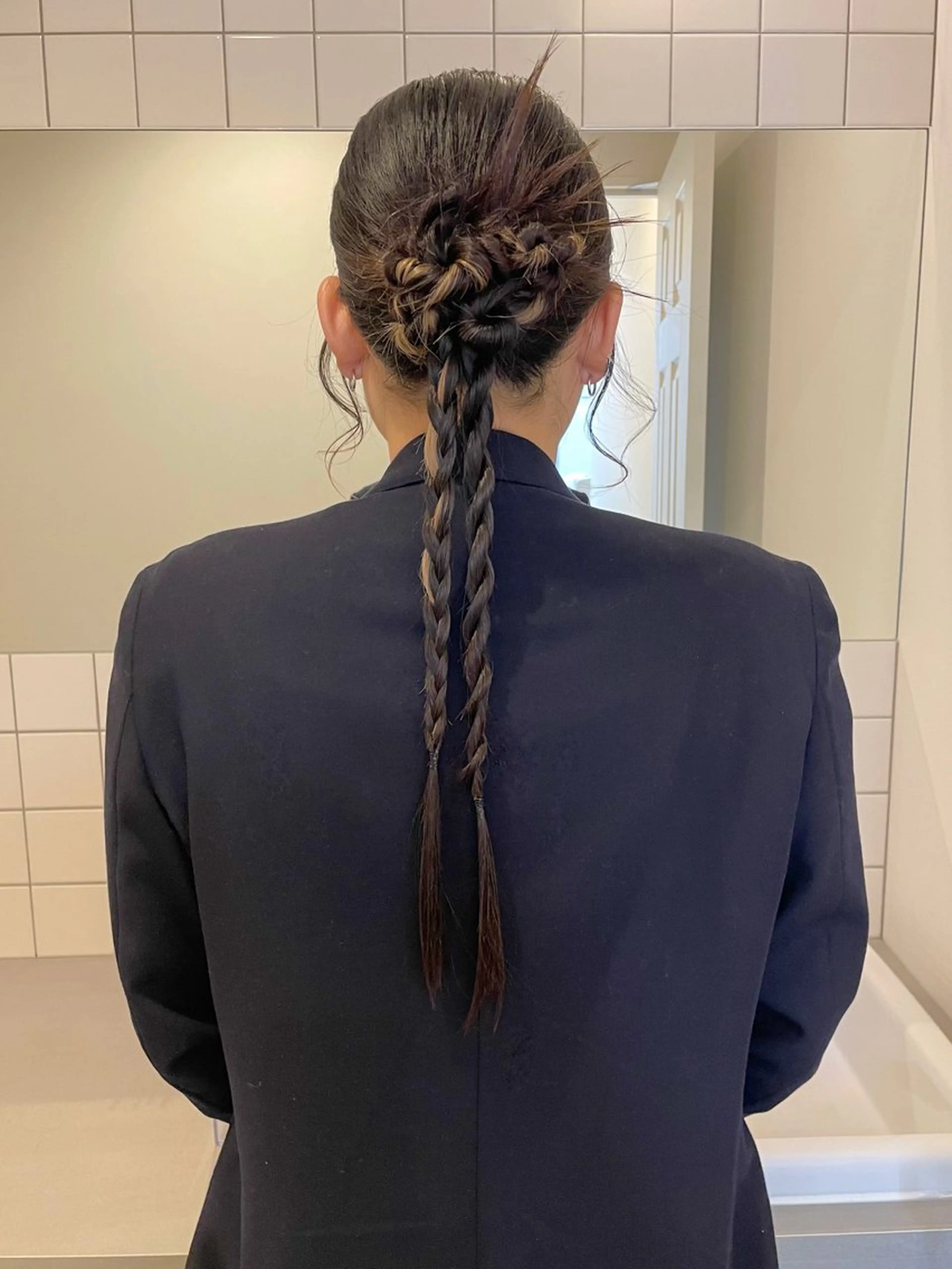 ロング ヘアセット ボブカットモデル/パ ーマ/harunaのヘアスタイル