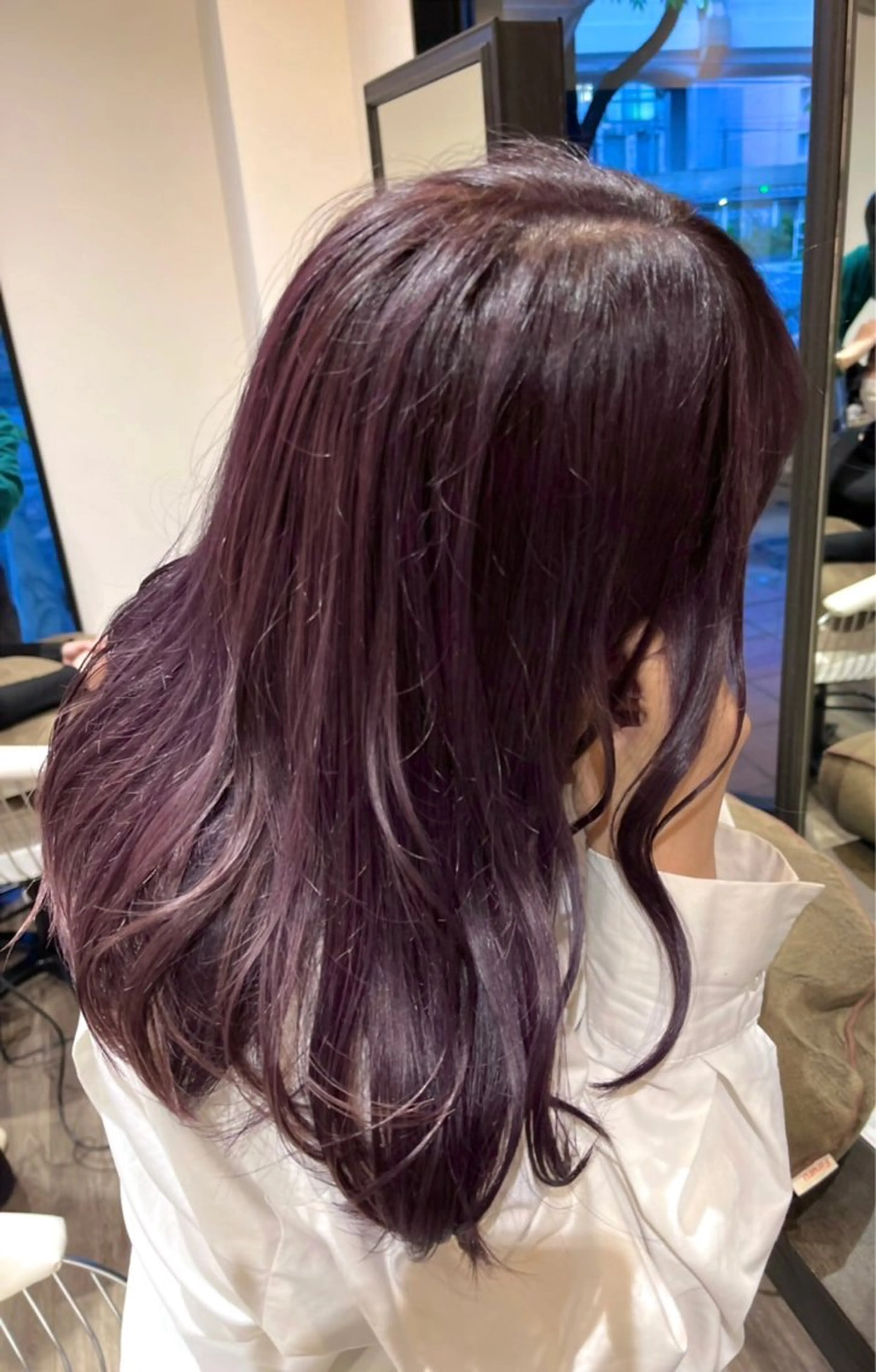 ロング カラー 透明感カラー×ヘア アレンジ🪽しおりのヘアスタイル