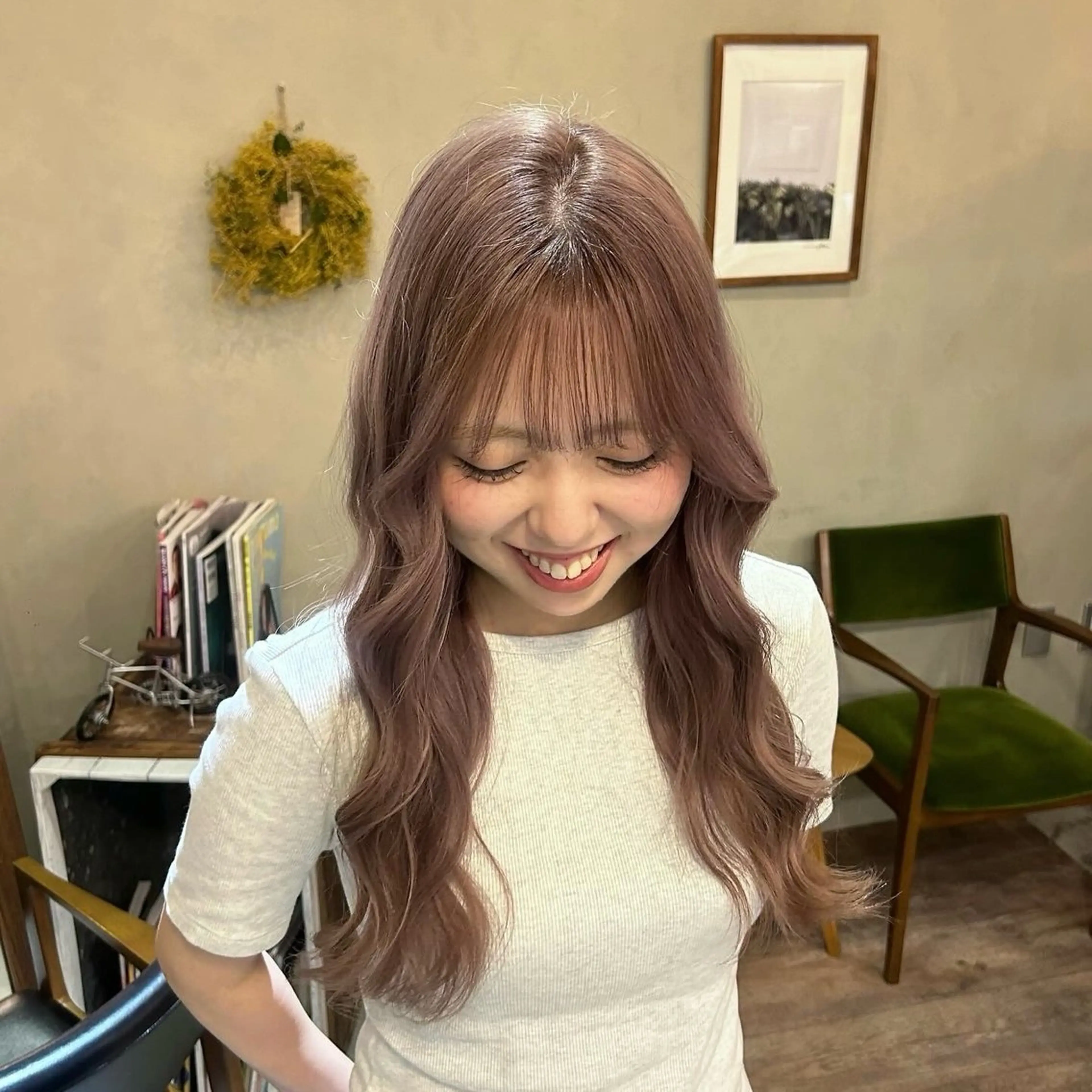 ロング カラー Hairruup Aru design works所属・ruup Aru ユウキのヘアスタイル