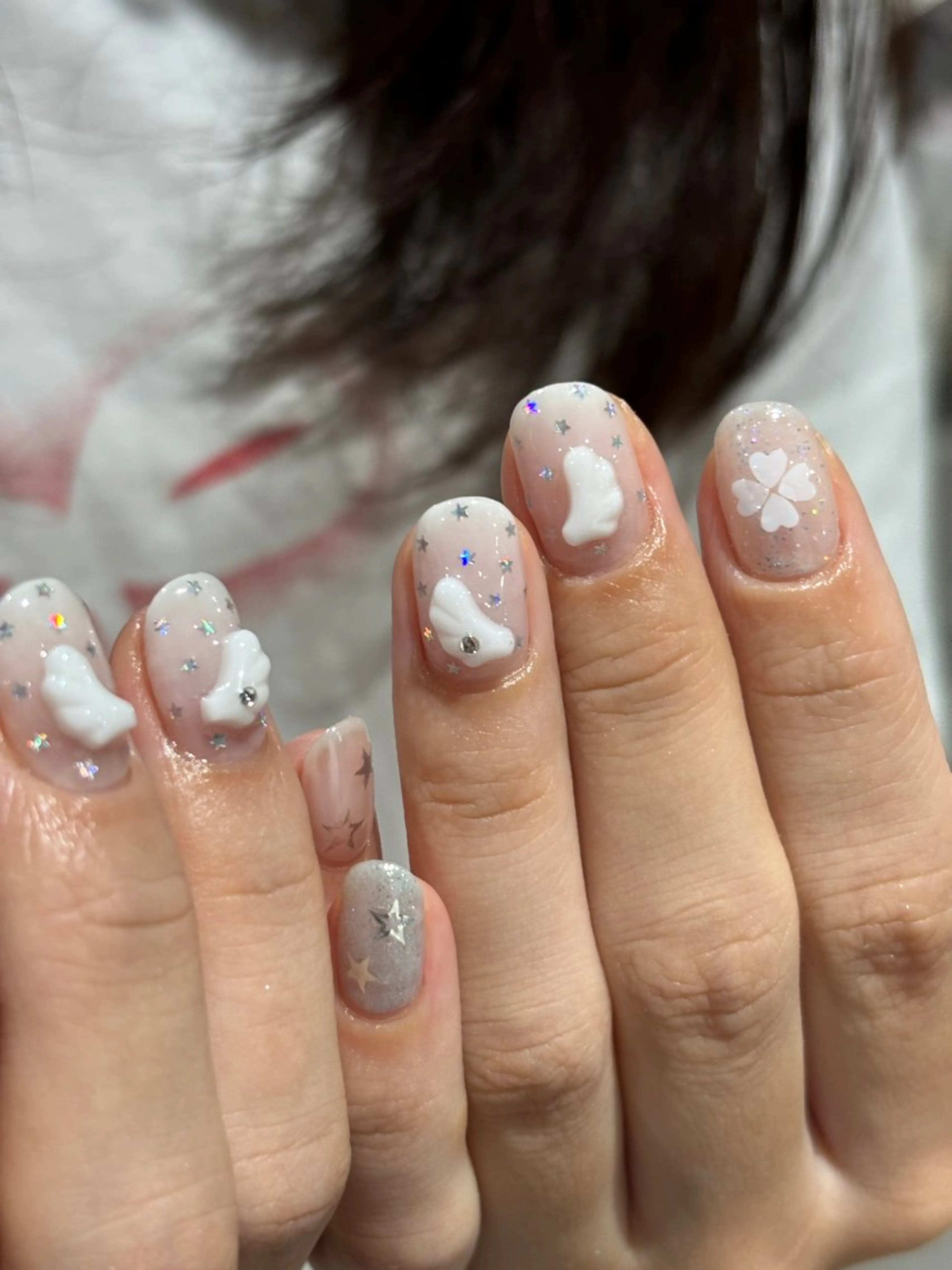 ネイル ハンドネイル hinako /個性派ニュアンスのネイルデザイン