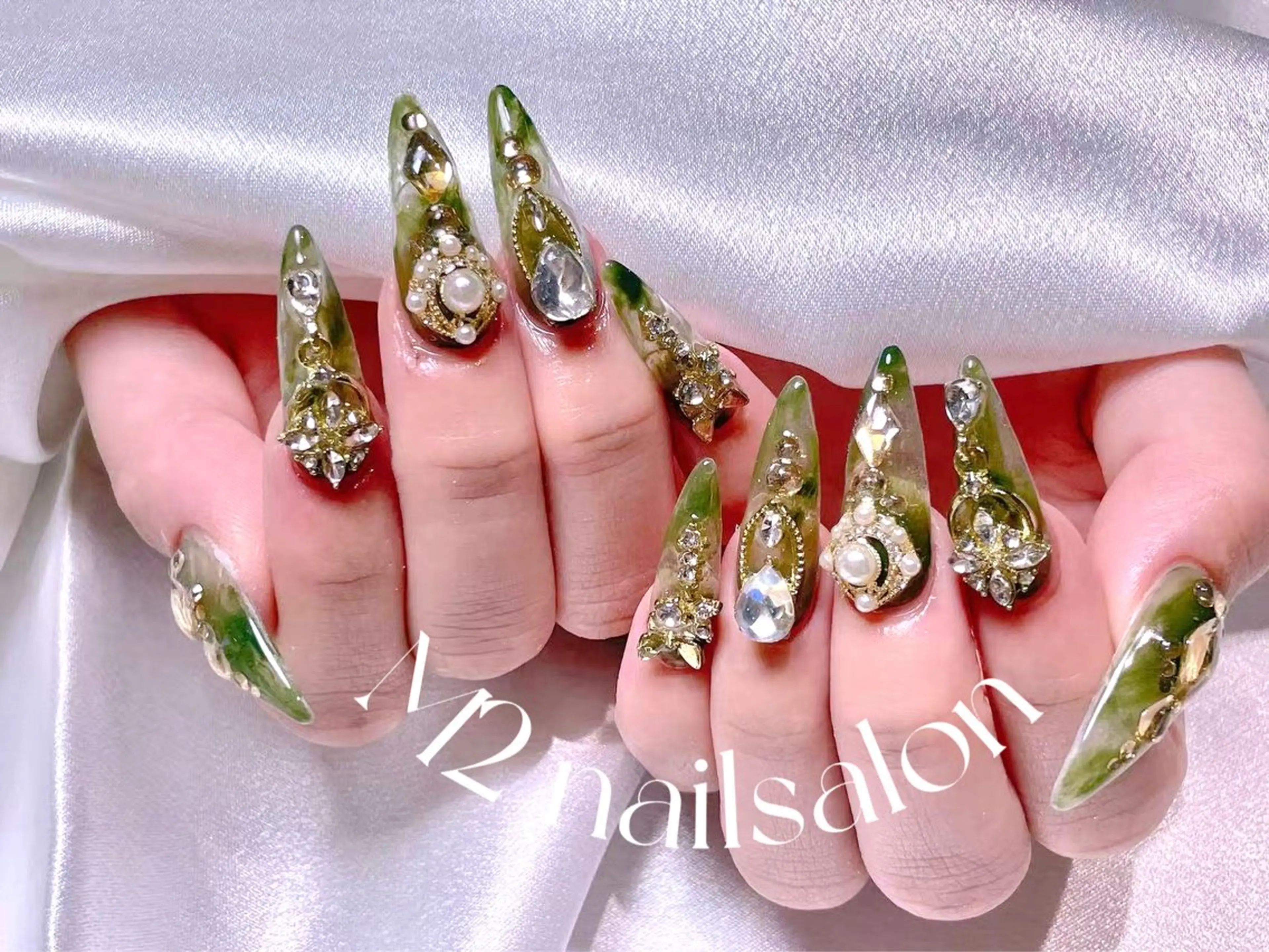 ネイル 長さだし専門店 M2 rikaのネイルデザイン