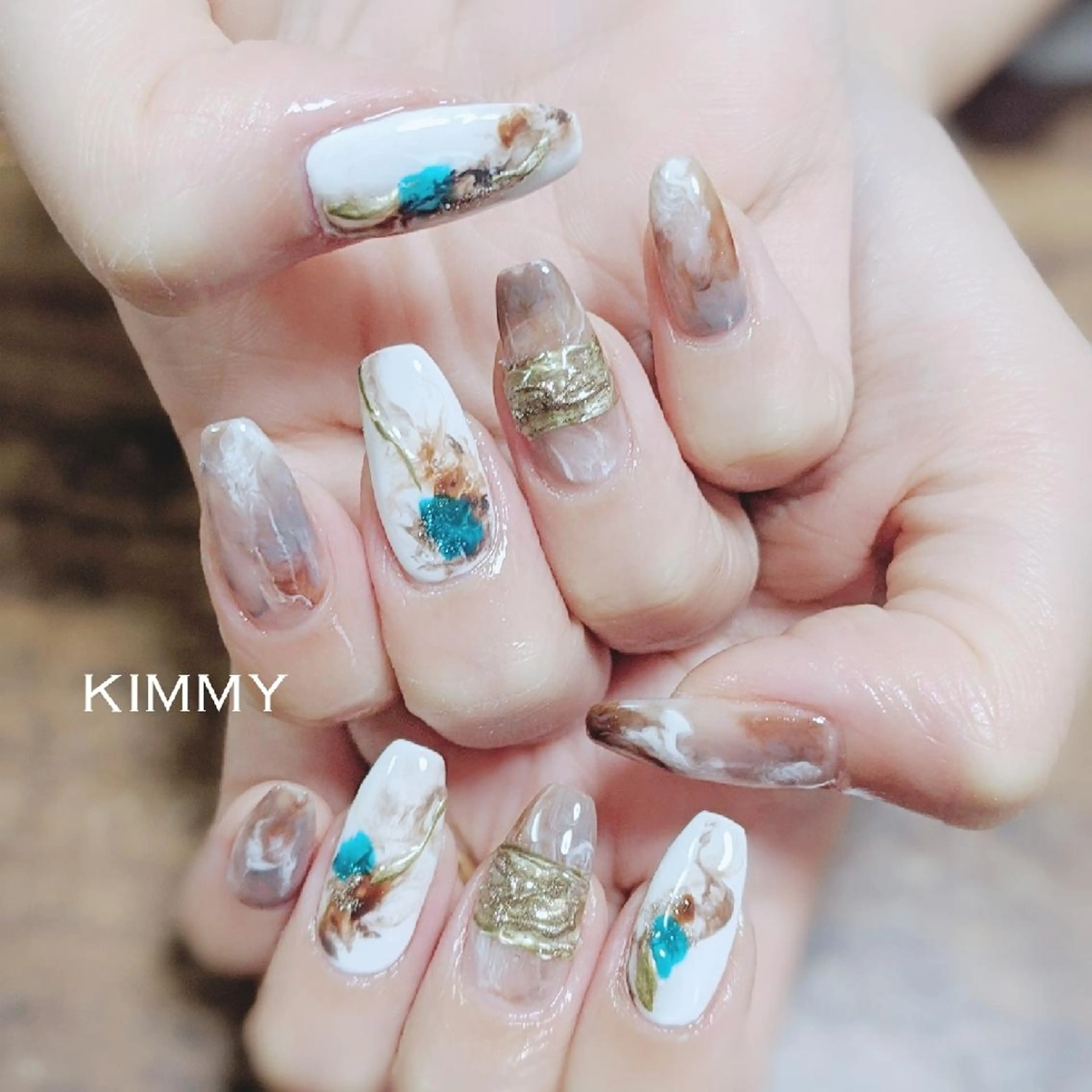 ネイル ハンドネイル kimmy nailsのネイルデザイン