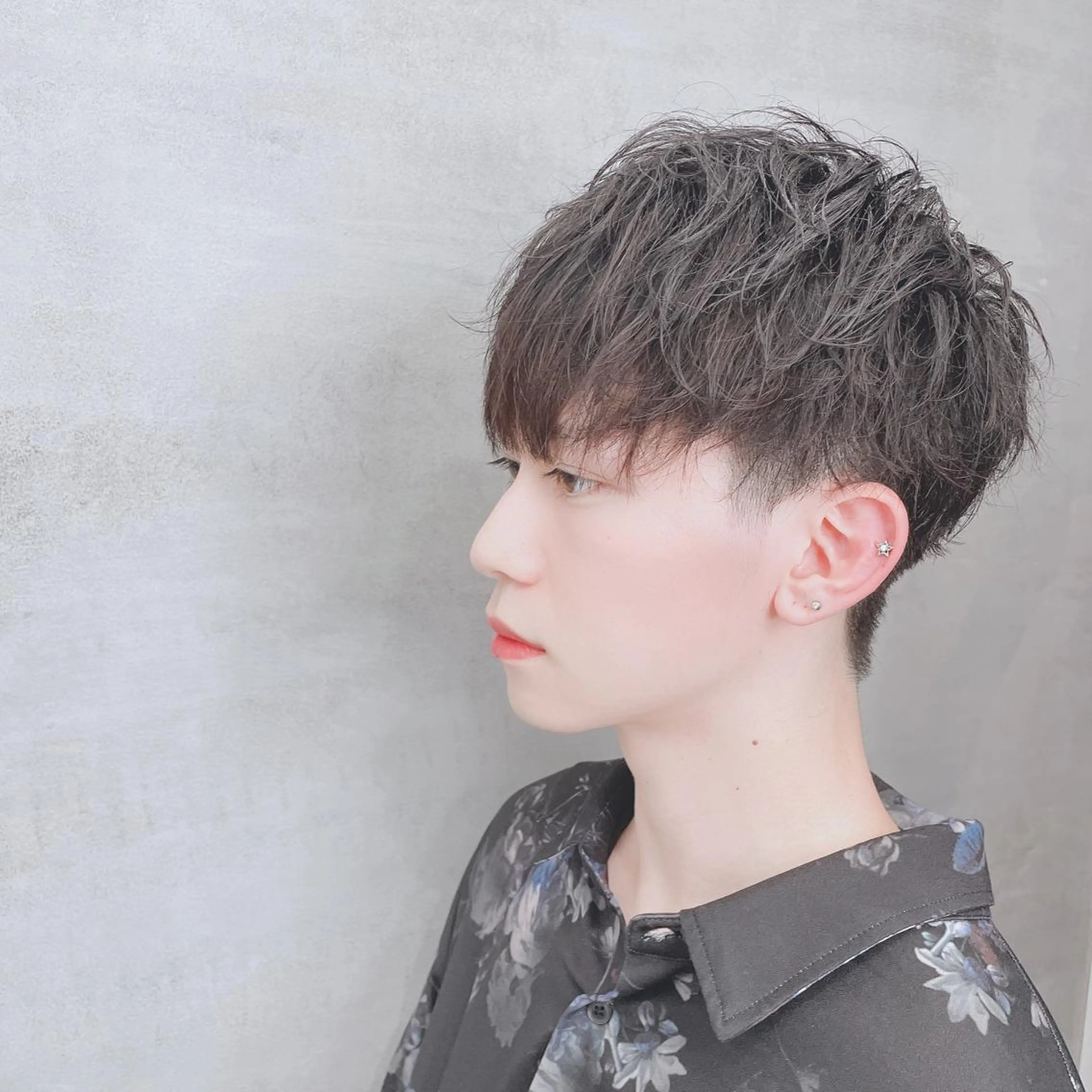 メンズ ［銀座］淡色 ラベンダー🫧大村のヘアスタイル