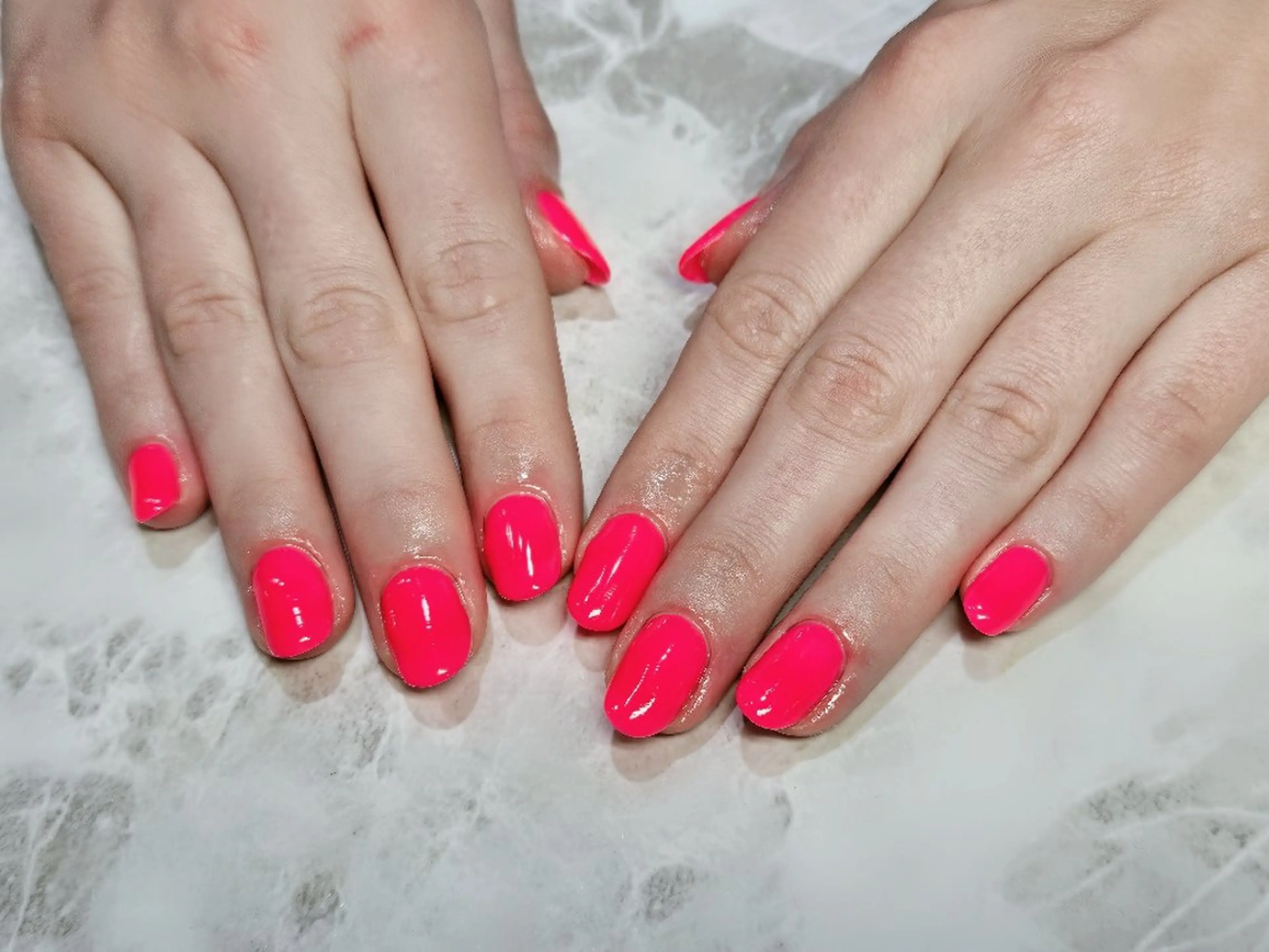 ネイル ワンカラーネイル WINK所属・吉澤 響香のネイルデザイン