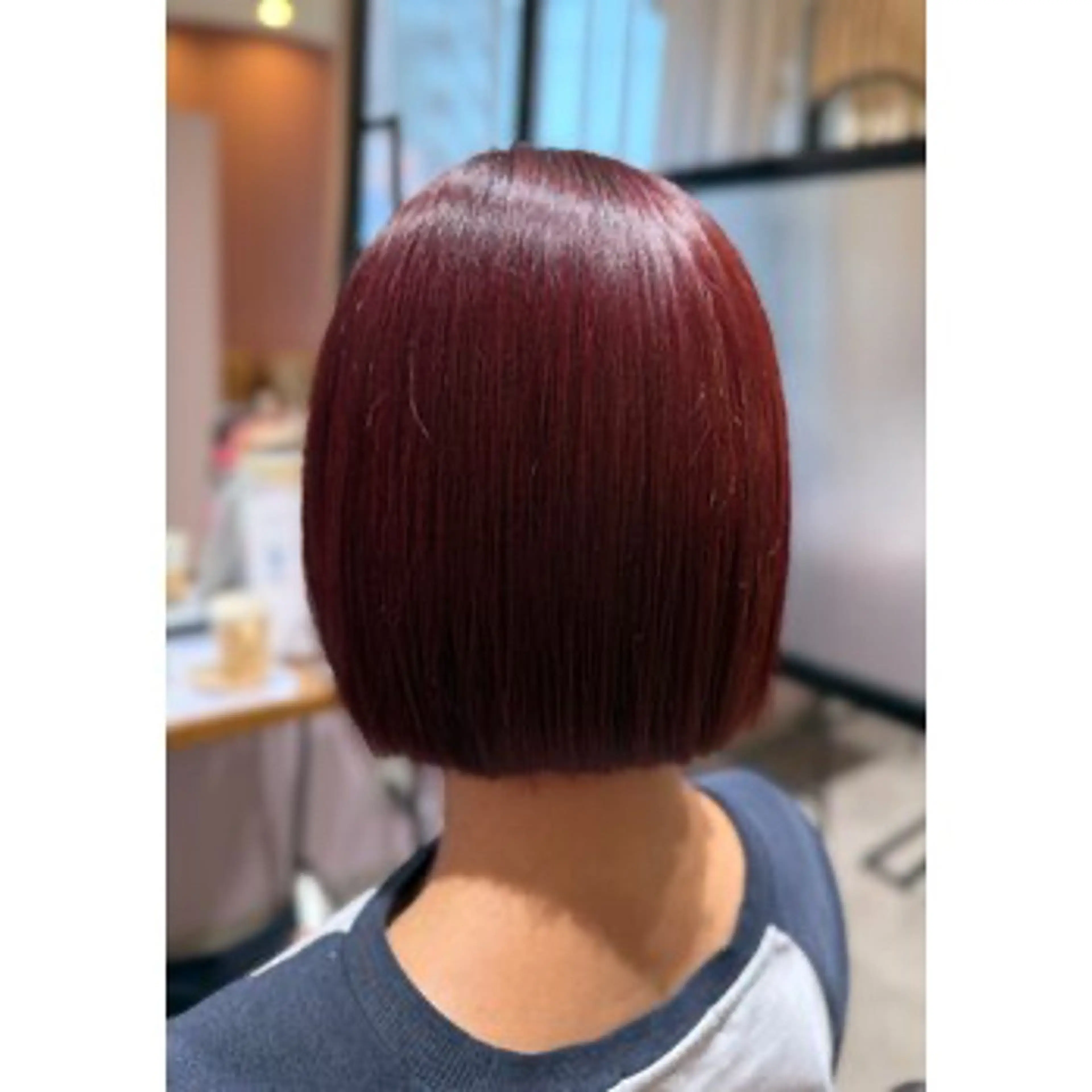 カラー 梶 瑞希のヘアスタイル