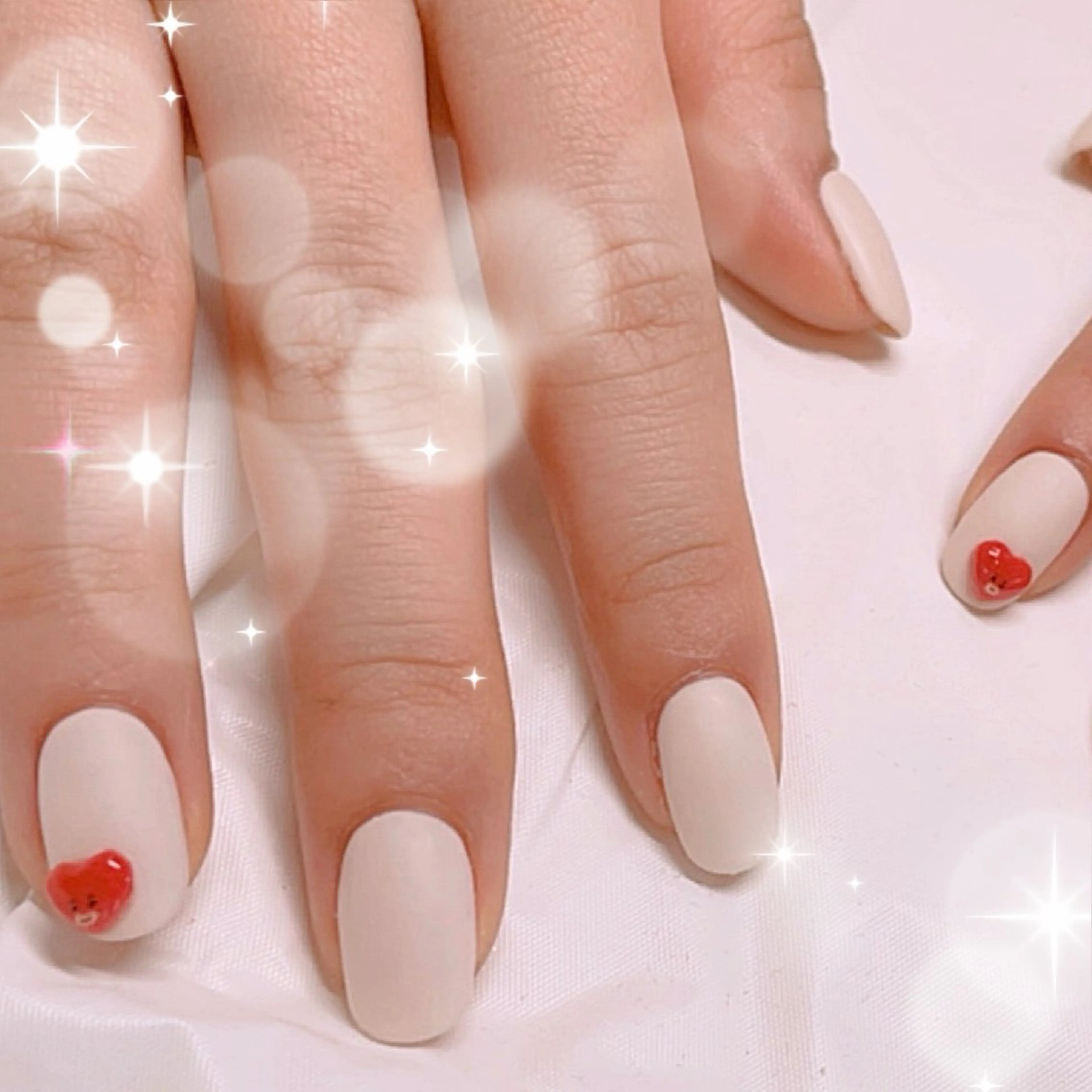 ネイル マットネイル シンプルネイル joieange京橋 nanamiのネイルデザイン