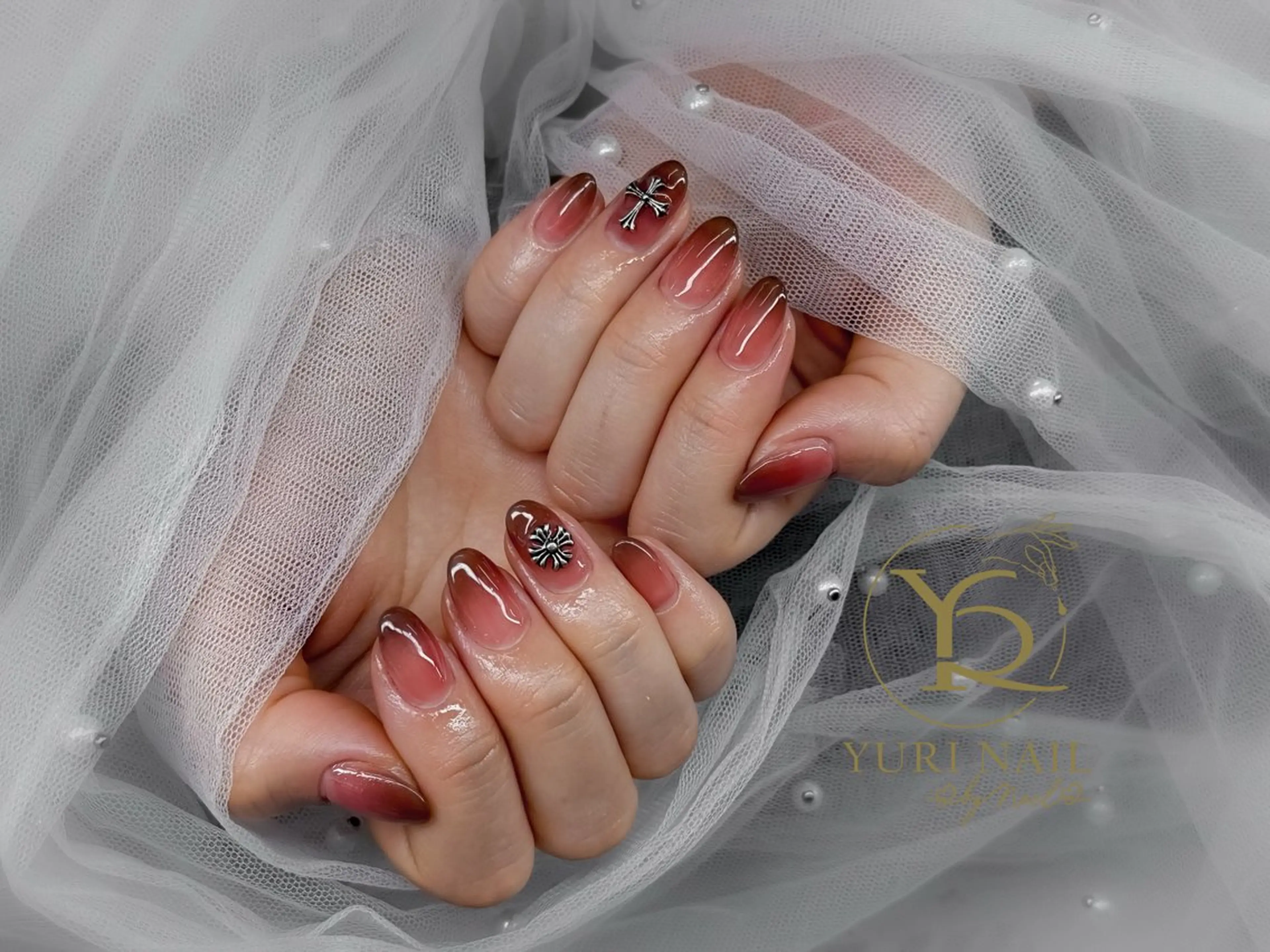 ネイル フレンチネイル ニュアンスネイル ワンカラーネイル ワンホンネイル ハンドネイル フットネイル ハンドケア YURI Nail Narita所属・YURI Nail NARITAのネイルデザイン