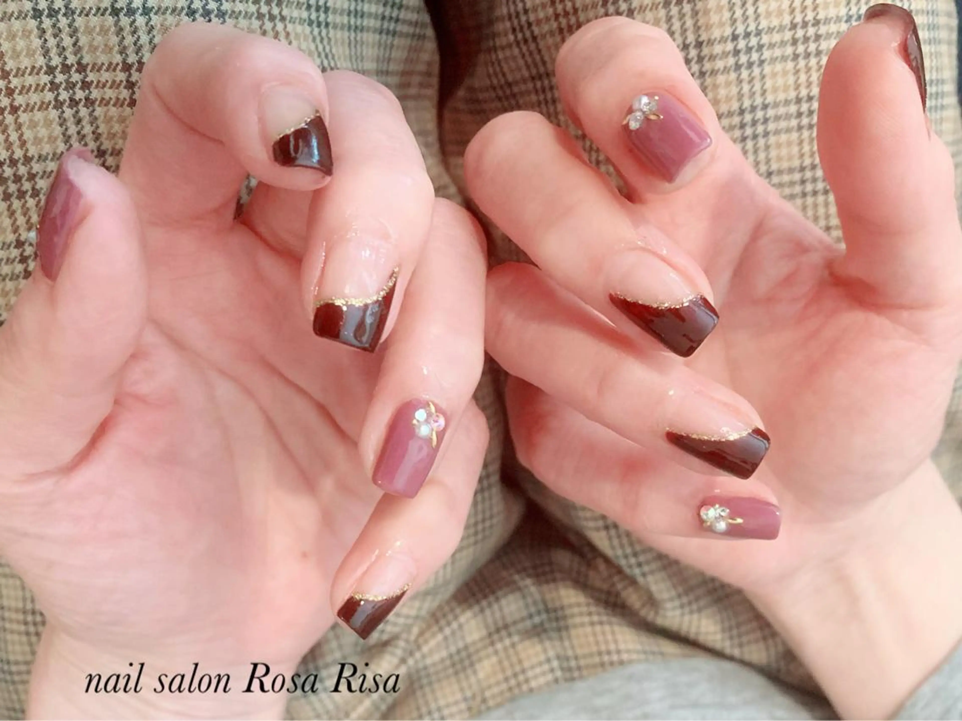 ショート ネイル 持ち込み ネイルスタジオ シェイクユアハンズのネイルデザイン