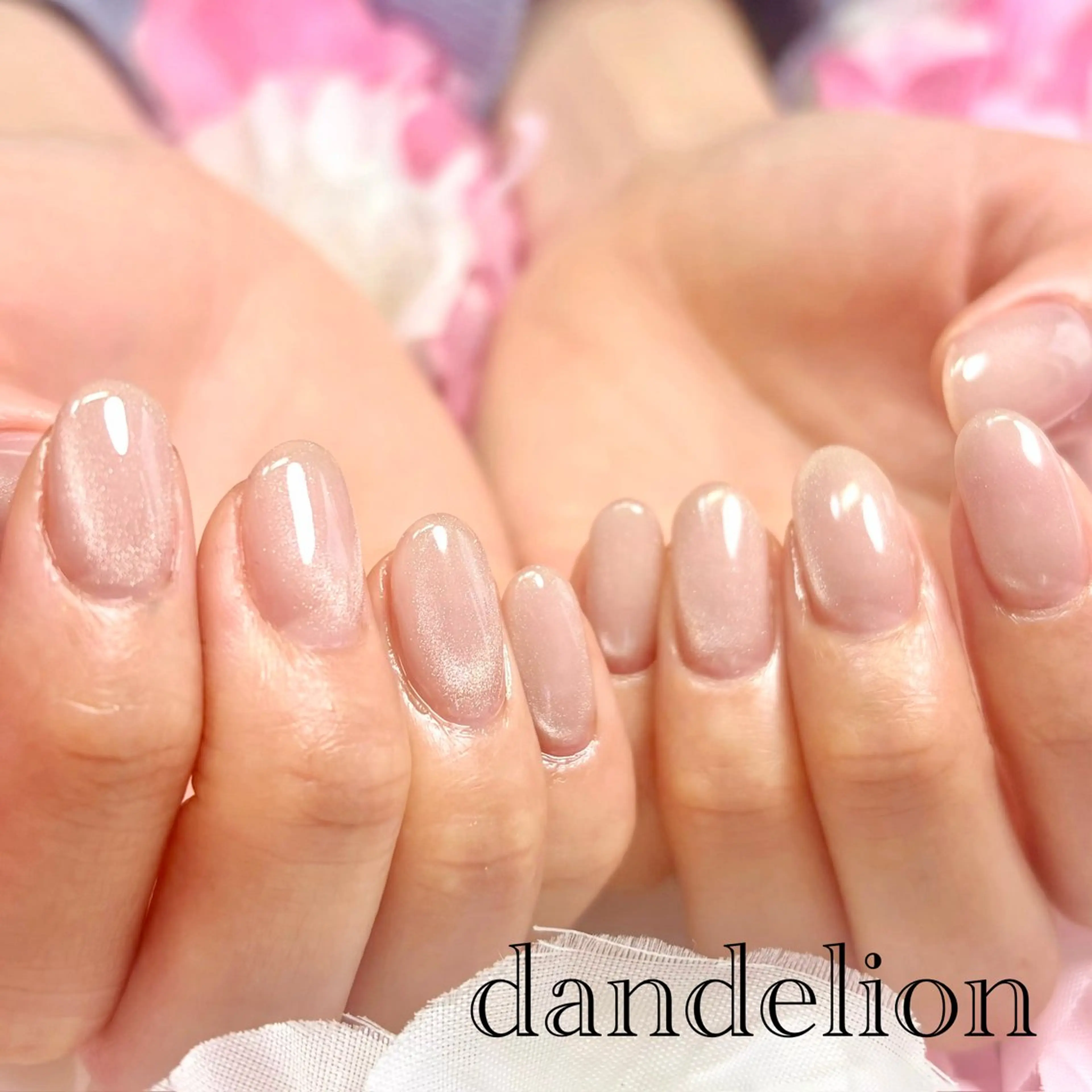 ネイル ハンドネイル ハンドケア dandelion ダンデライオンのネイルデザイン