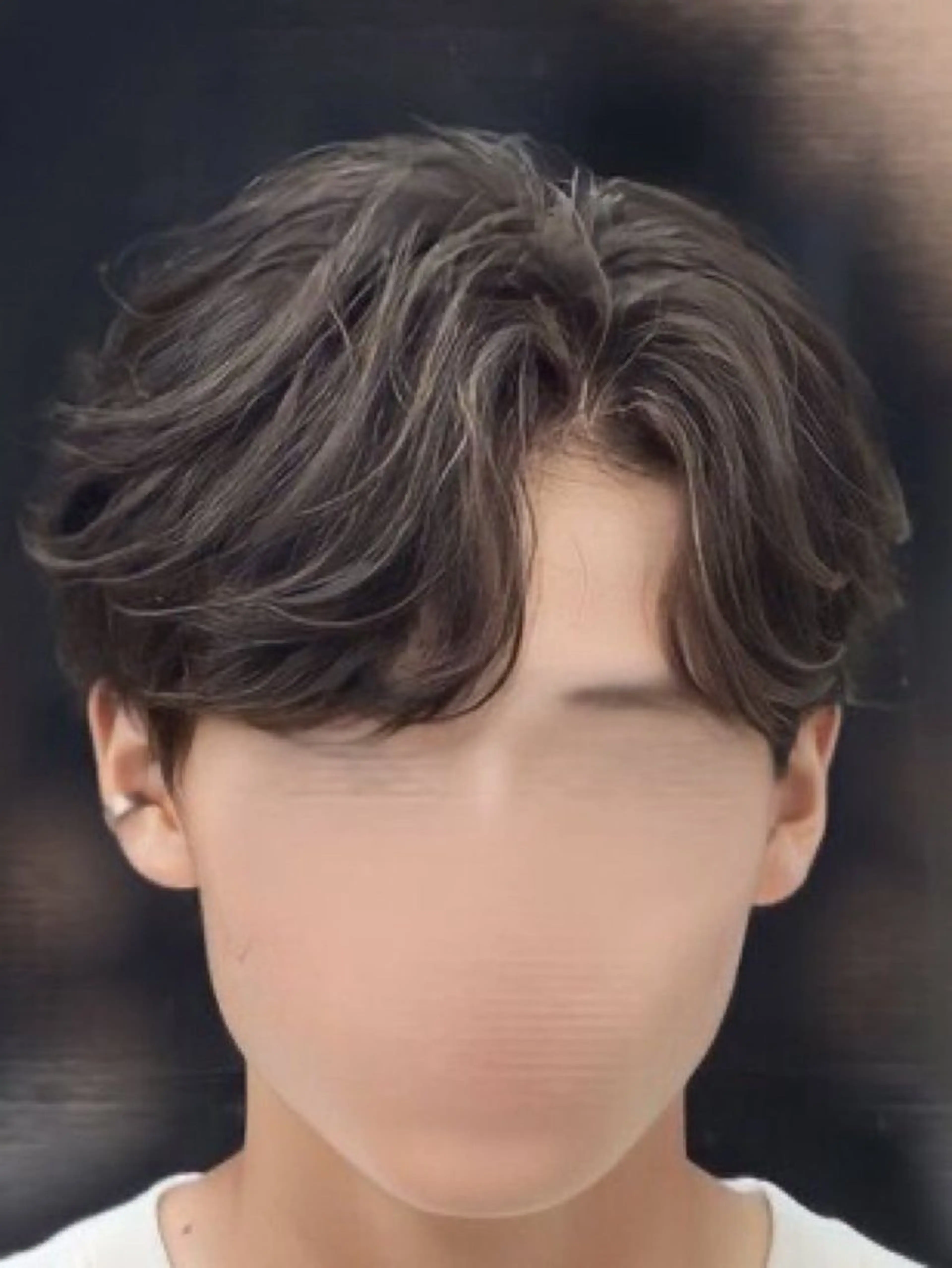 メンズカット➕フェザーパーマの写真