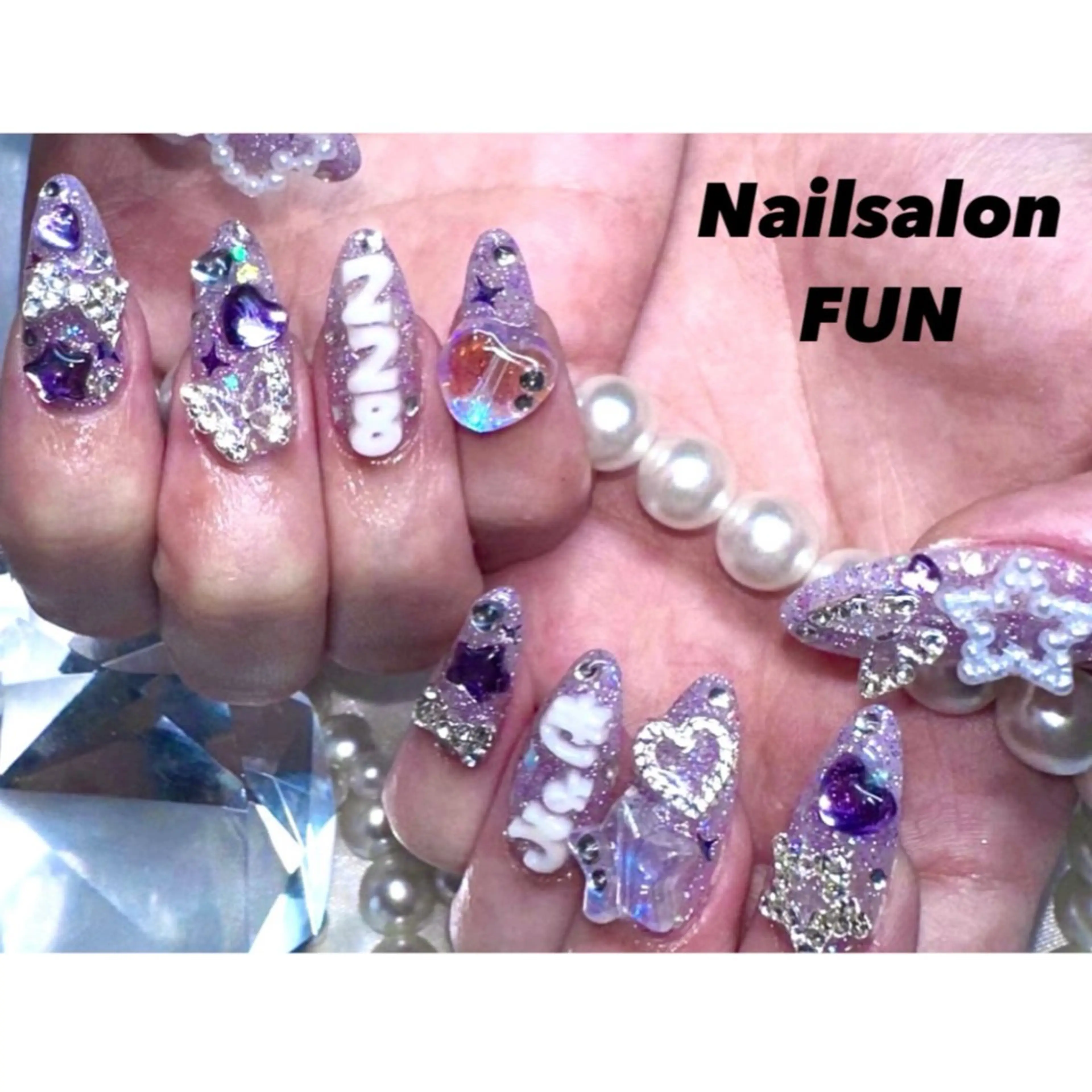 ネイル アートネイル ネイルチップ Nailsalon FUN🌈のネイルデザイン