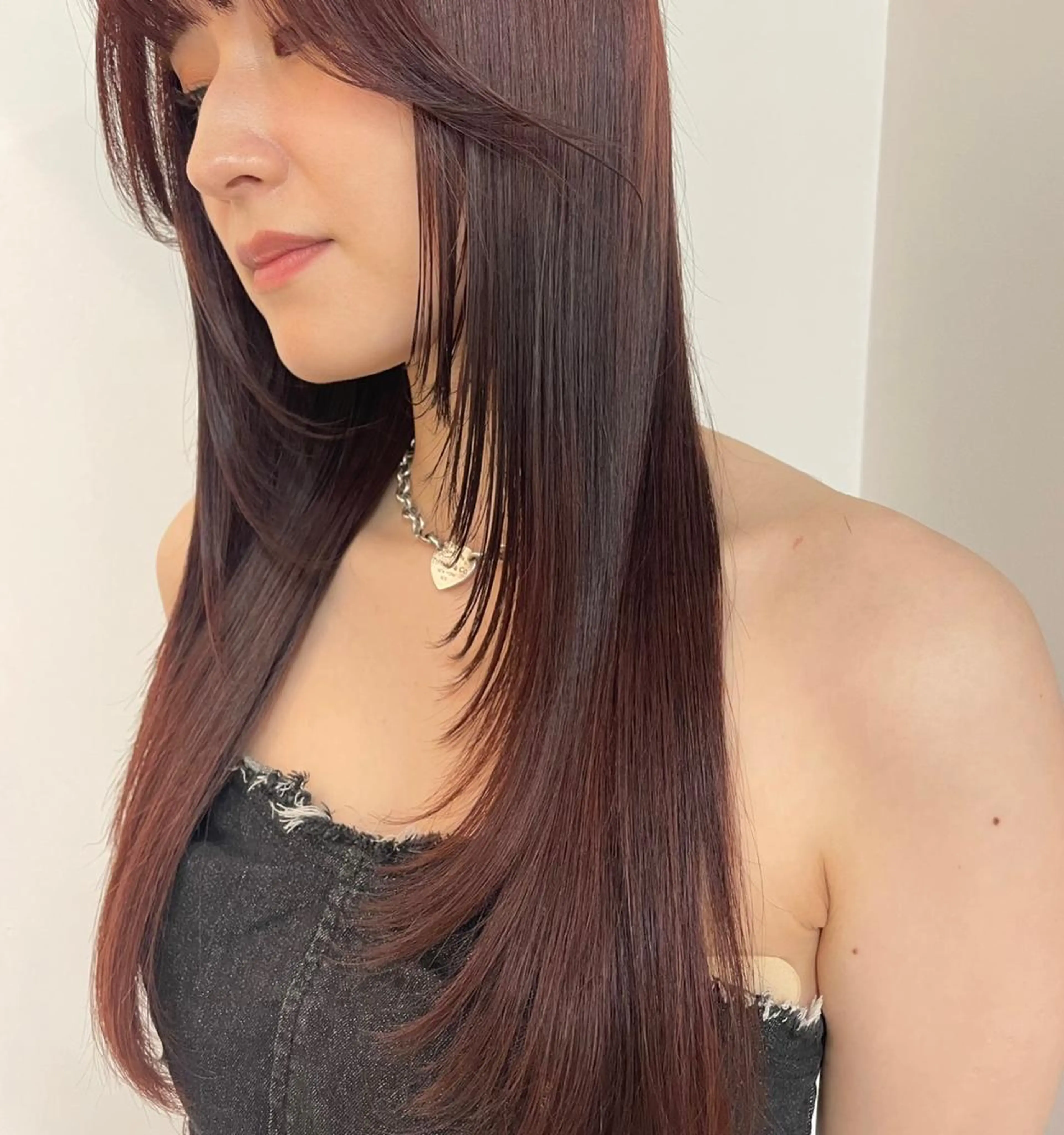 セミロング カラー カット ヘアカラー GO TODAY シェアサロン Flos店所属・耳つぼジュエリー 👂🏻🌸ayaのエステ・リラクイメージ