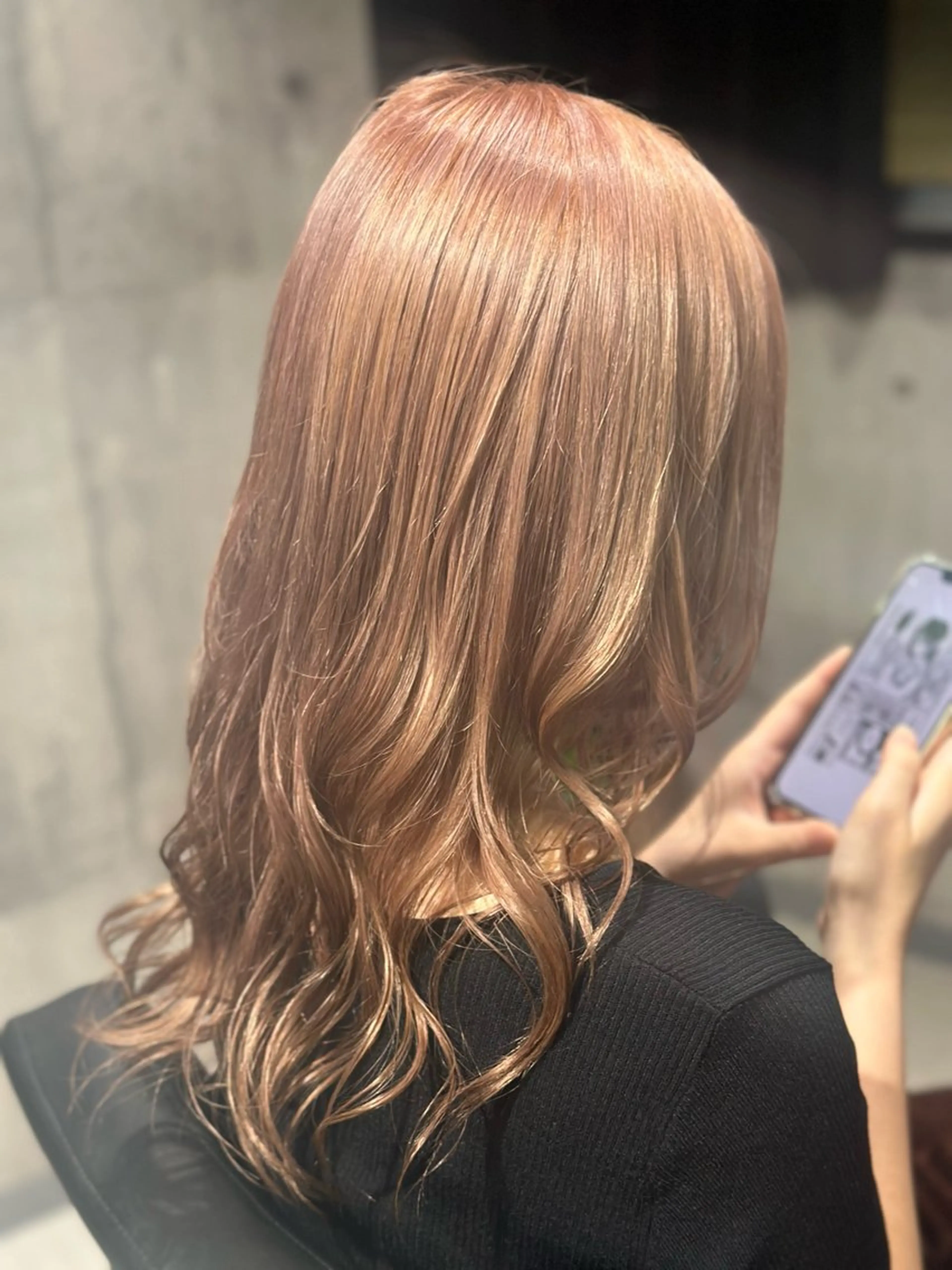 ロング カラー ヘアカラー トリートメント カラー/ヘッドスパ 🐱ERI🐱のヘアスタイル