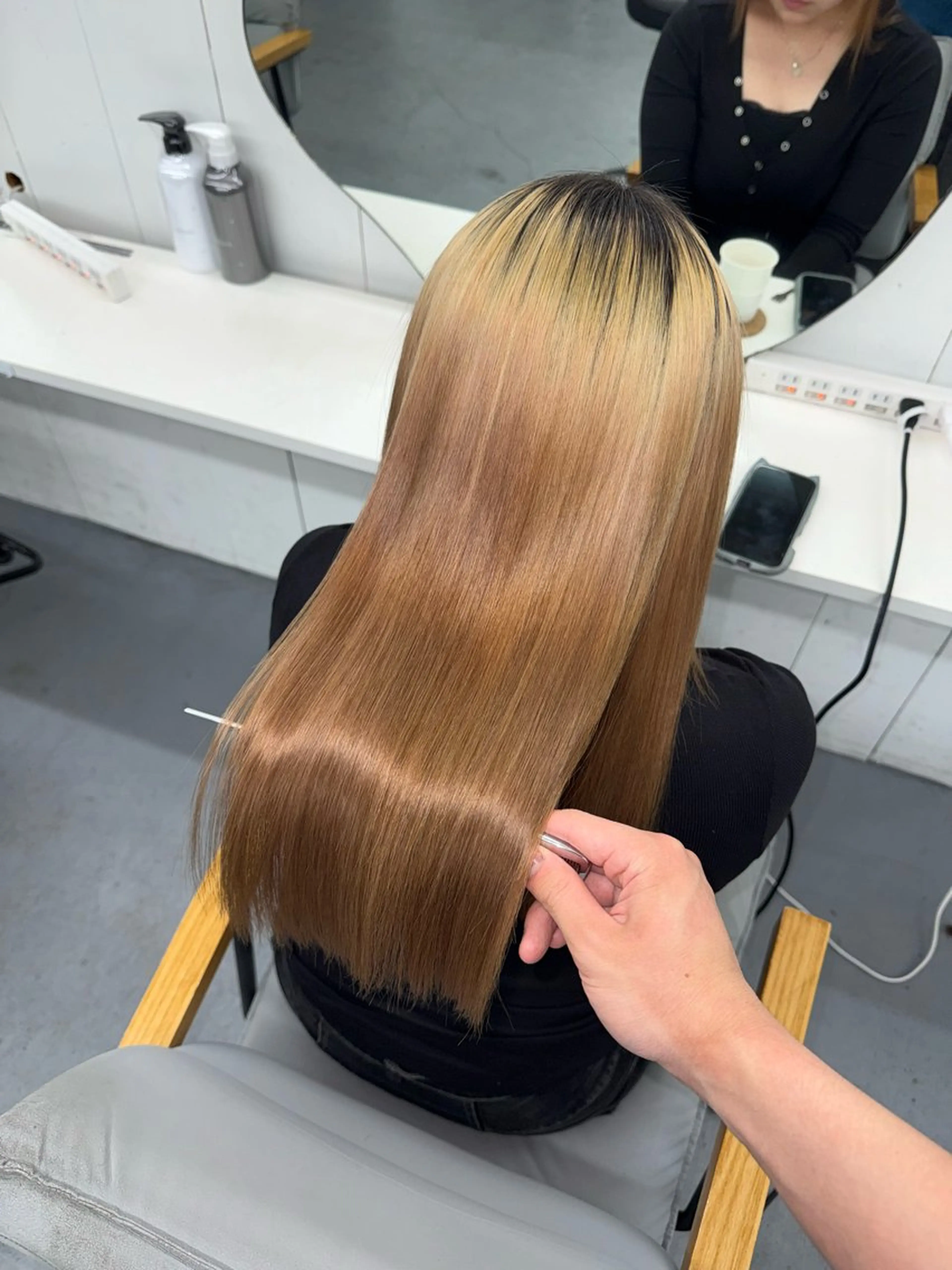 ロング カット 縮毛矯正 トリートメント (柏)美髪矯正 髪質改善特化だいちのヘアスタイル