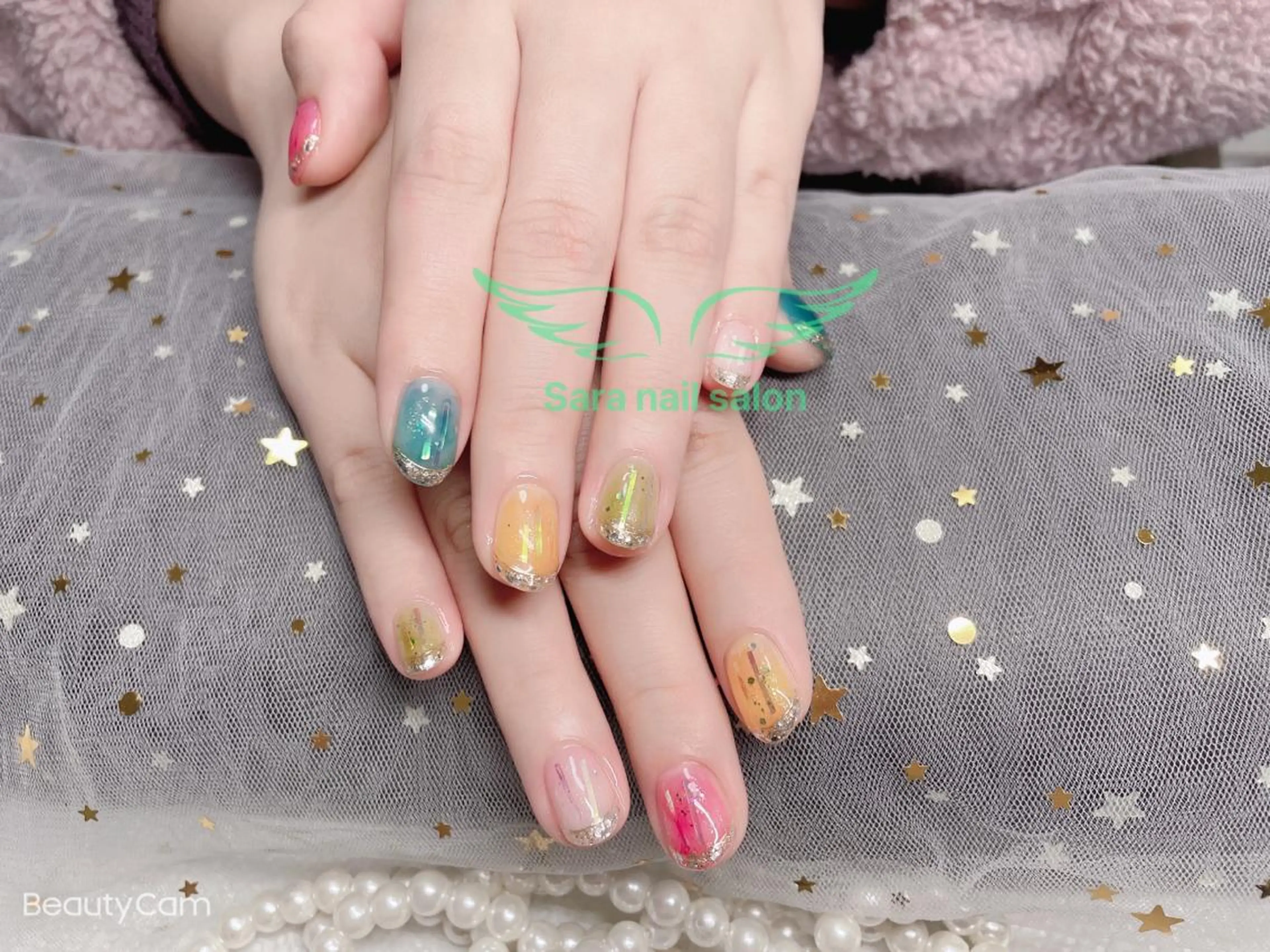 ネイル ハンドネイル ハンドケア 小岩 Saraのネイルデザイン
