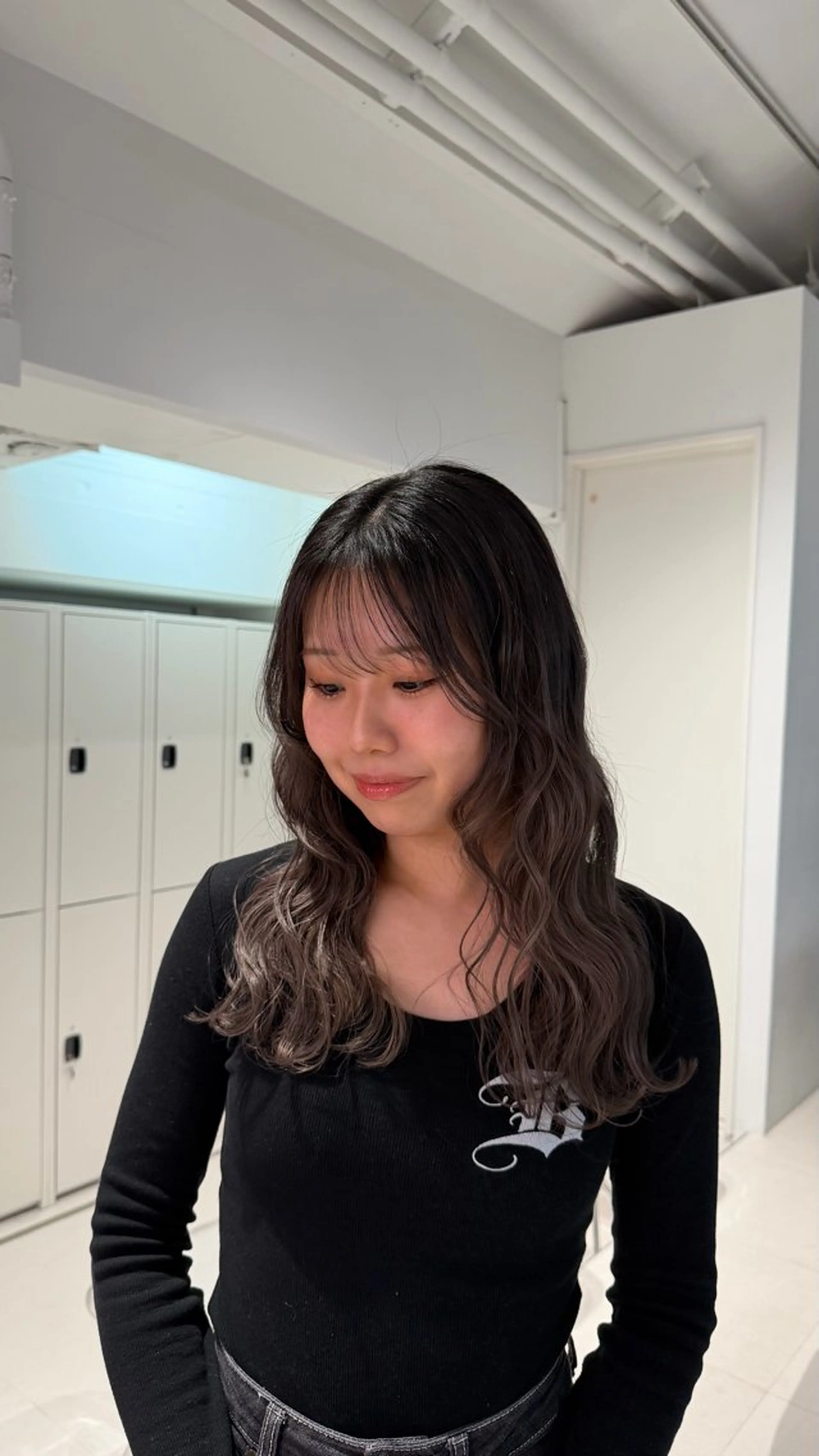 ロング カラー カット Lomalia Rukaのヘアスタイル