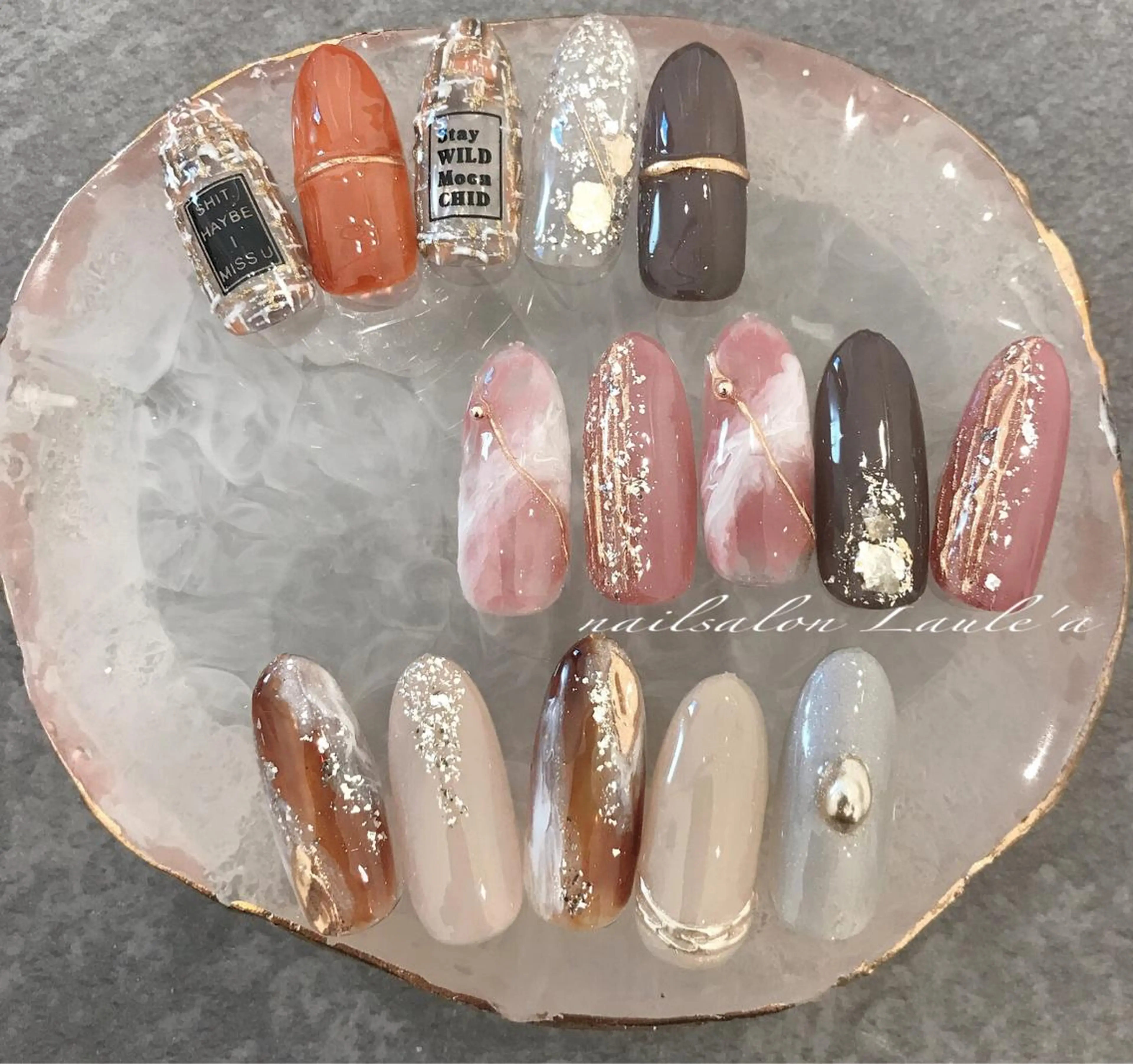 ネイル nailsalon Laule'aのネイルデザイン