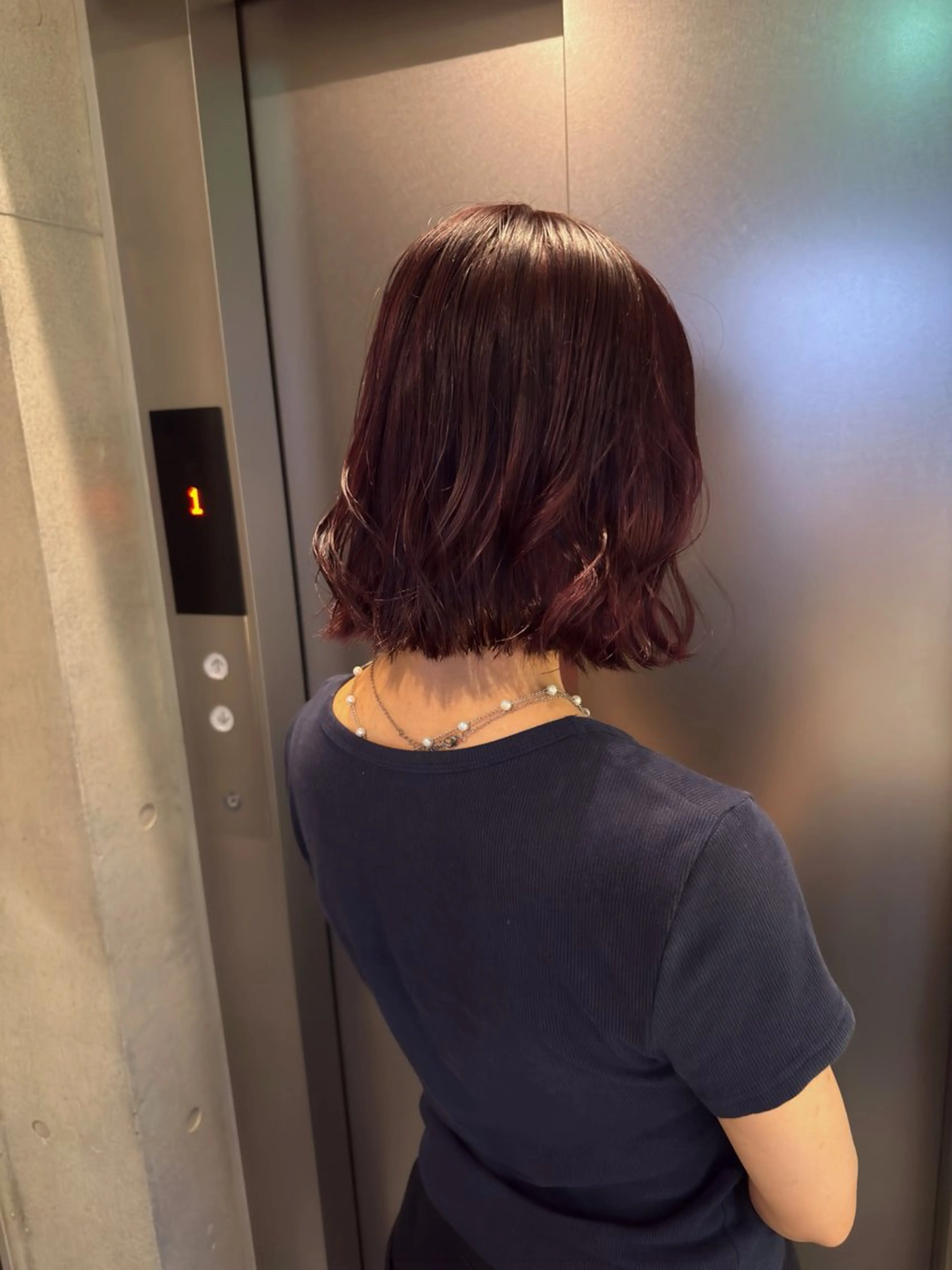 ロング カット ヘアカラー トリートメント 透明感/血色カラー/ 似合せレイヤー/ゆいのヘアスタイル