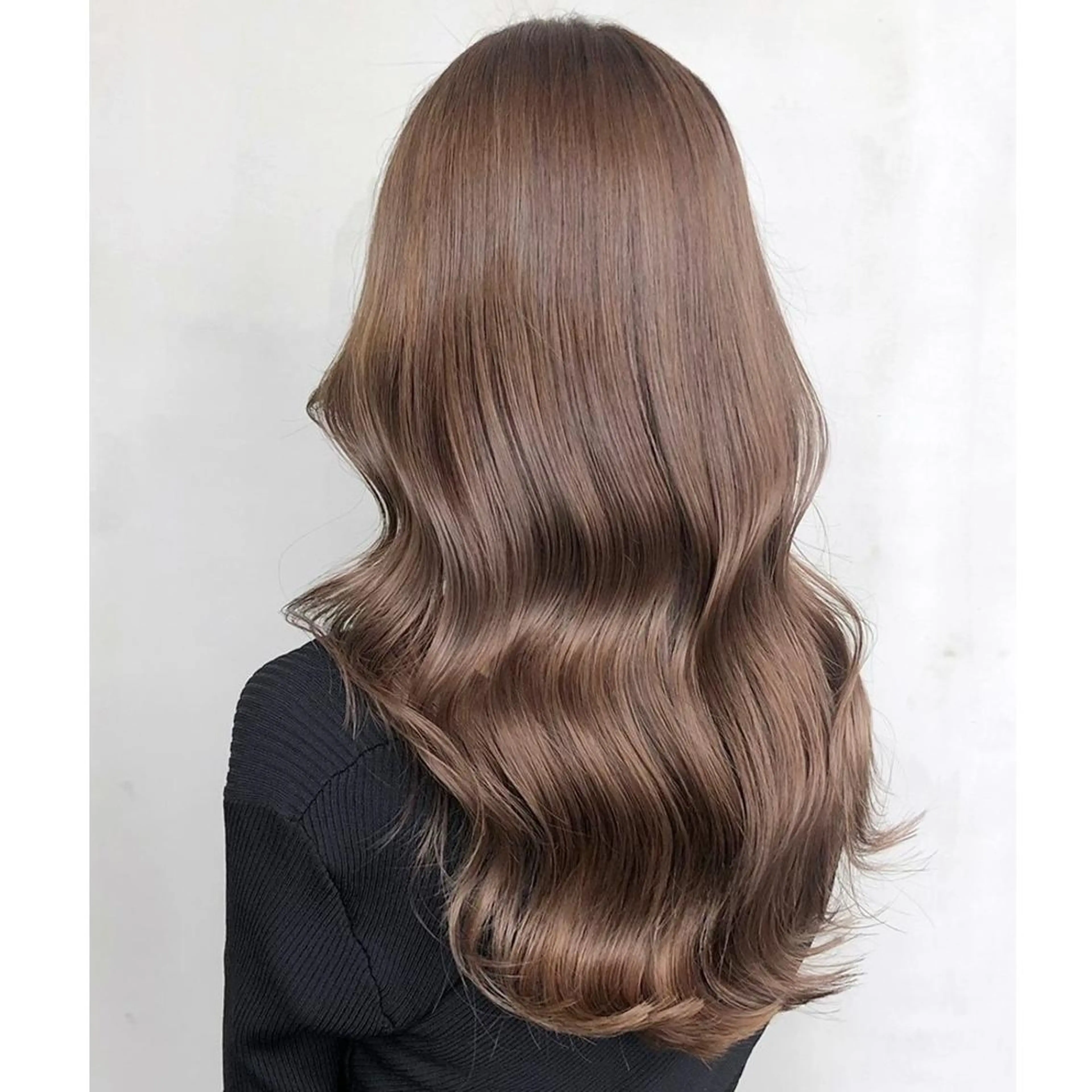 カラー パーマ ヘアアレンジ ロング ベージュカラー ロング カット ヘアカラー トリートメント ITbyALBUM 松戸のヘアスタイル