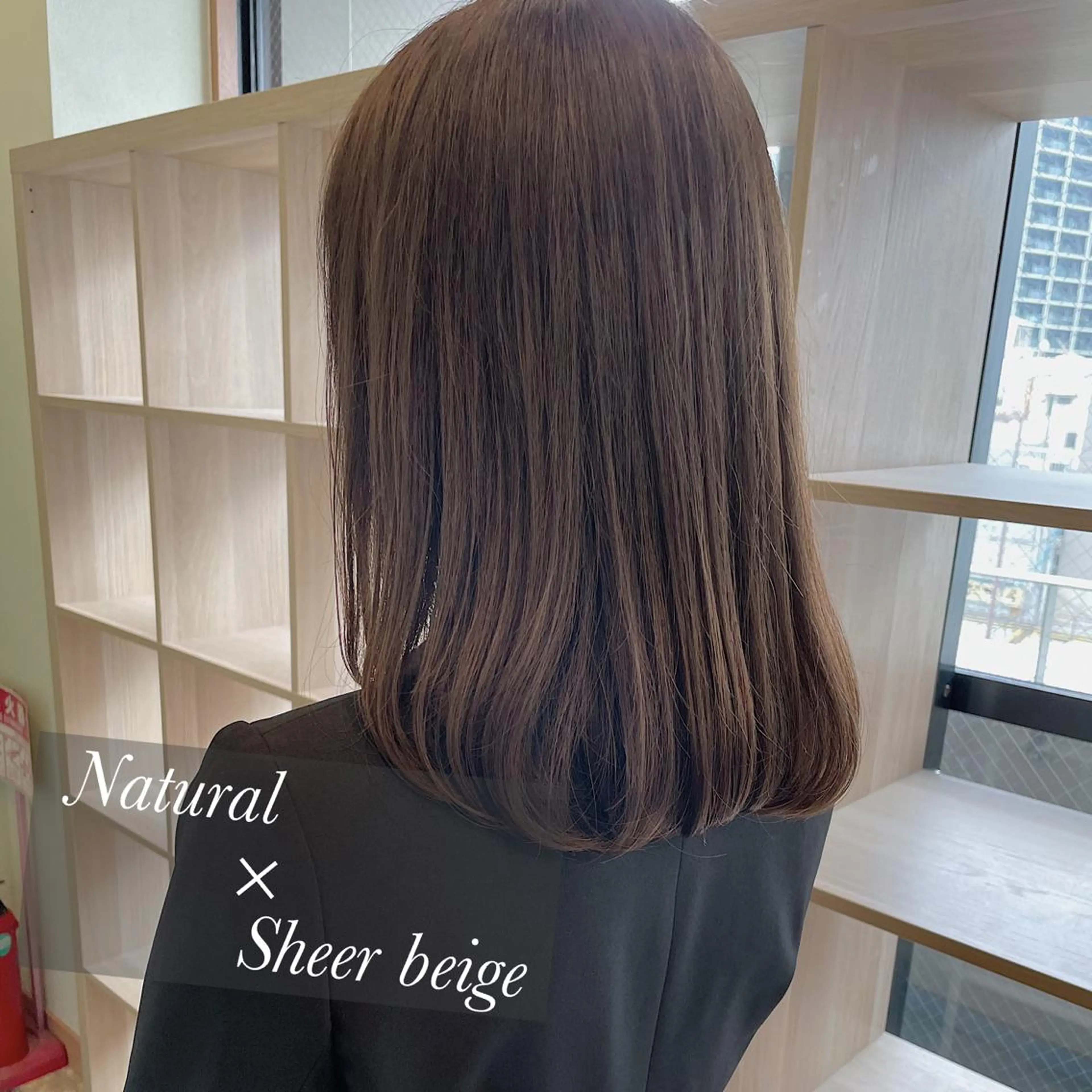 セミロング カラー 髪質改善とカラー特化 ✨Terraceのヘアスタイル