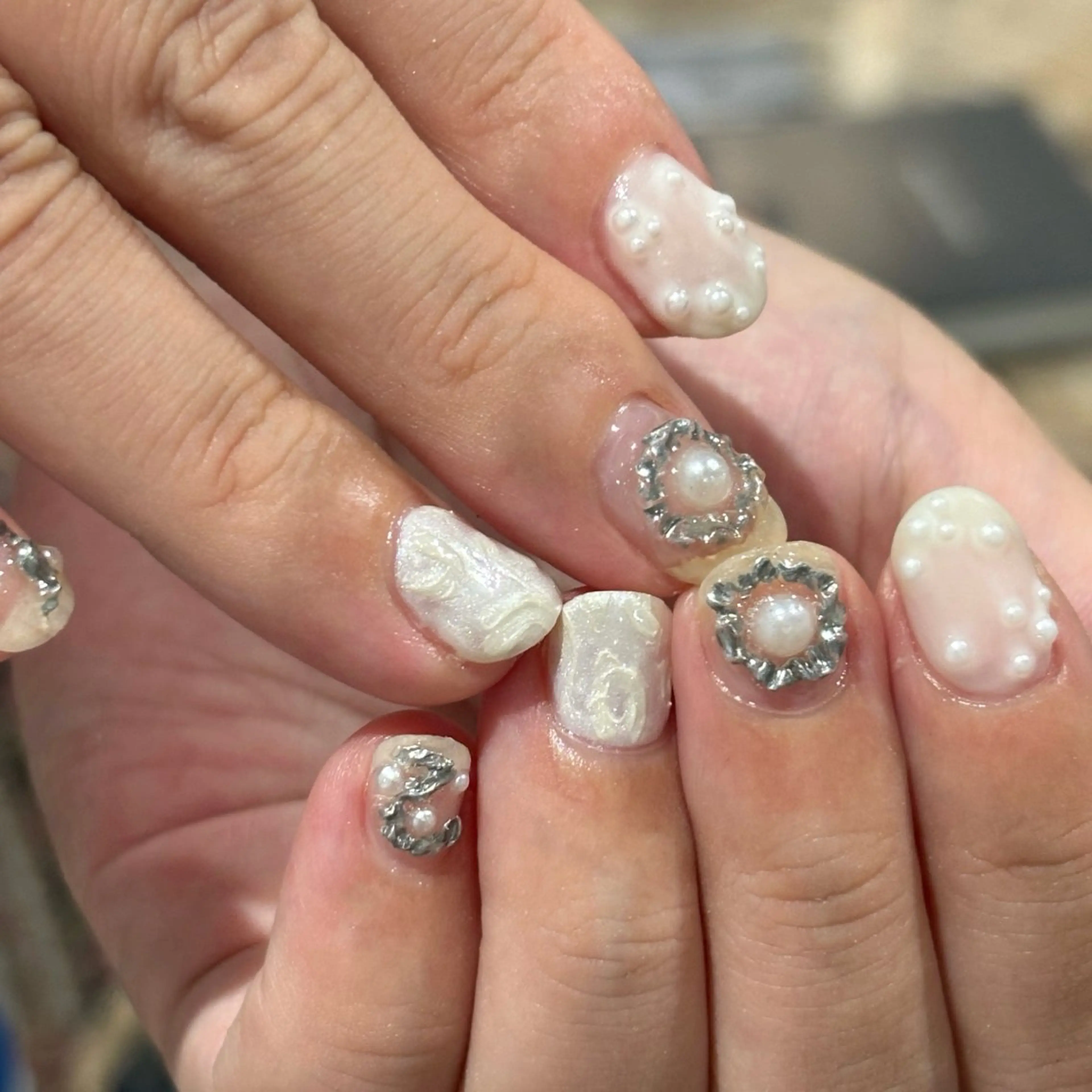 ネイル ハンドネイル hinako /個性派ニュアンスのネイルデザイン